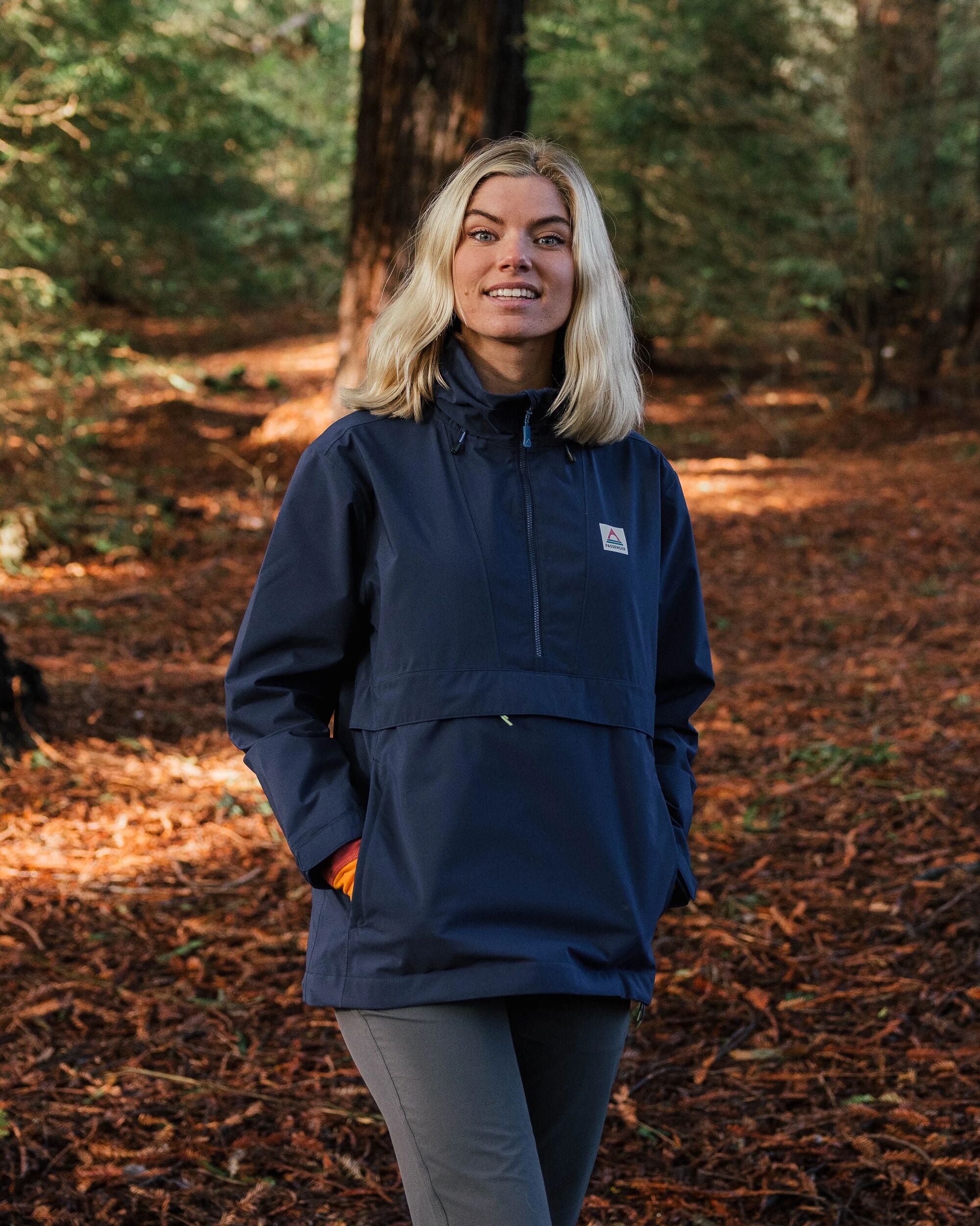 Skyline Waterproof Anorak - Rich Navy - Lifestyle