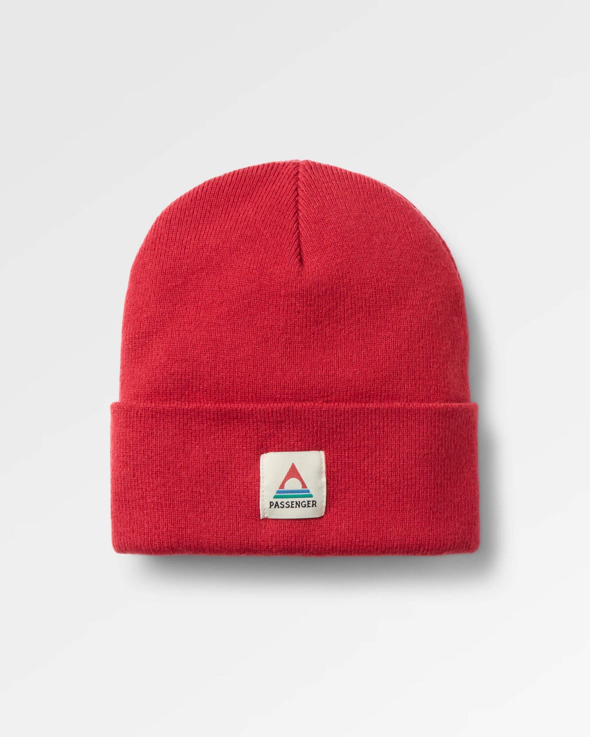 Core Low-Top Beanie - Garnet - Flatlay