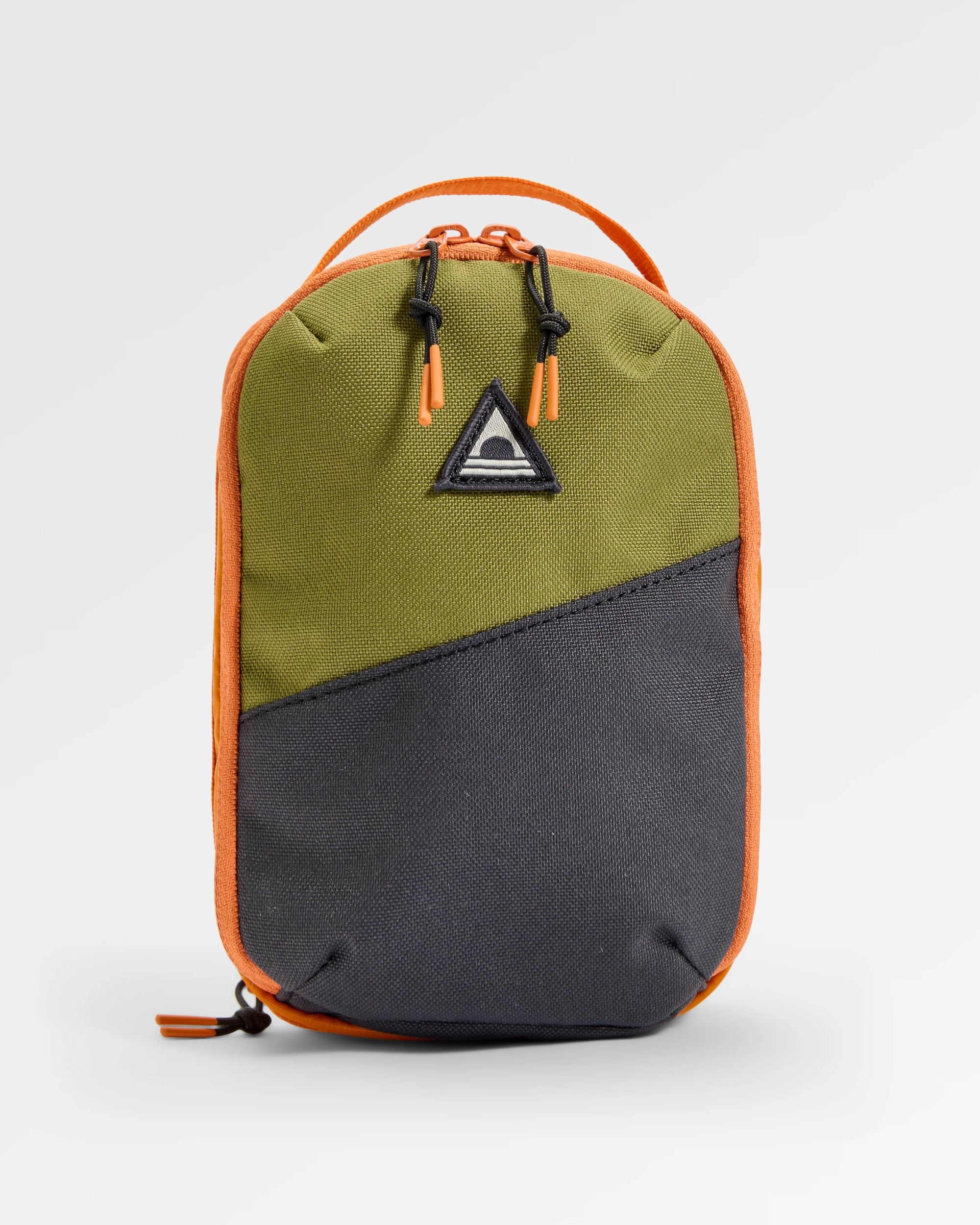 Packing Cube 2L - Black/Khaki - Flatlay