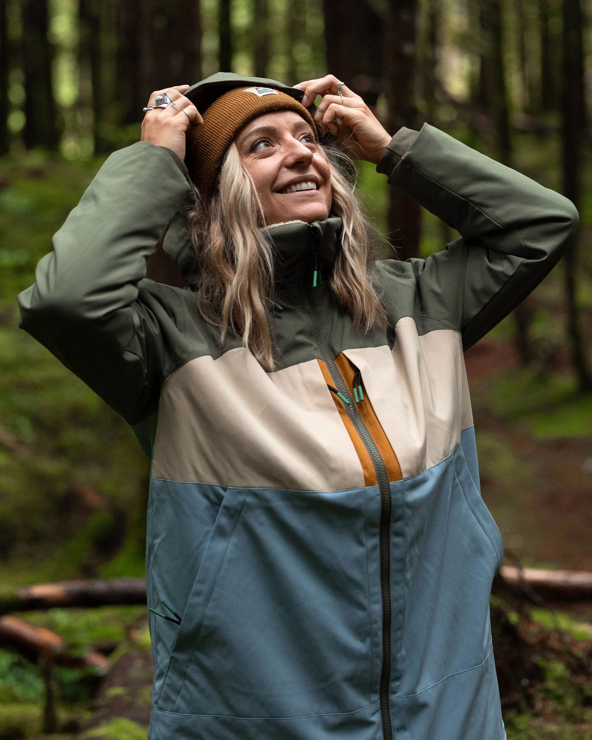 Lumi Insulated Parka - Faded Denim - IGC