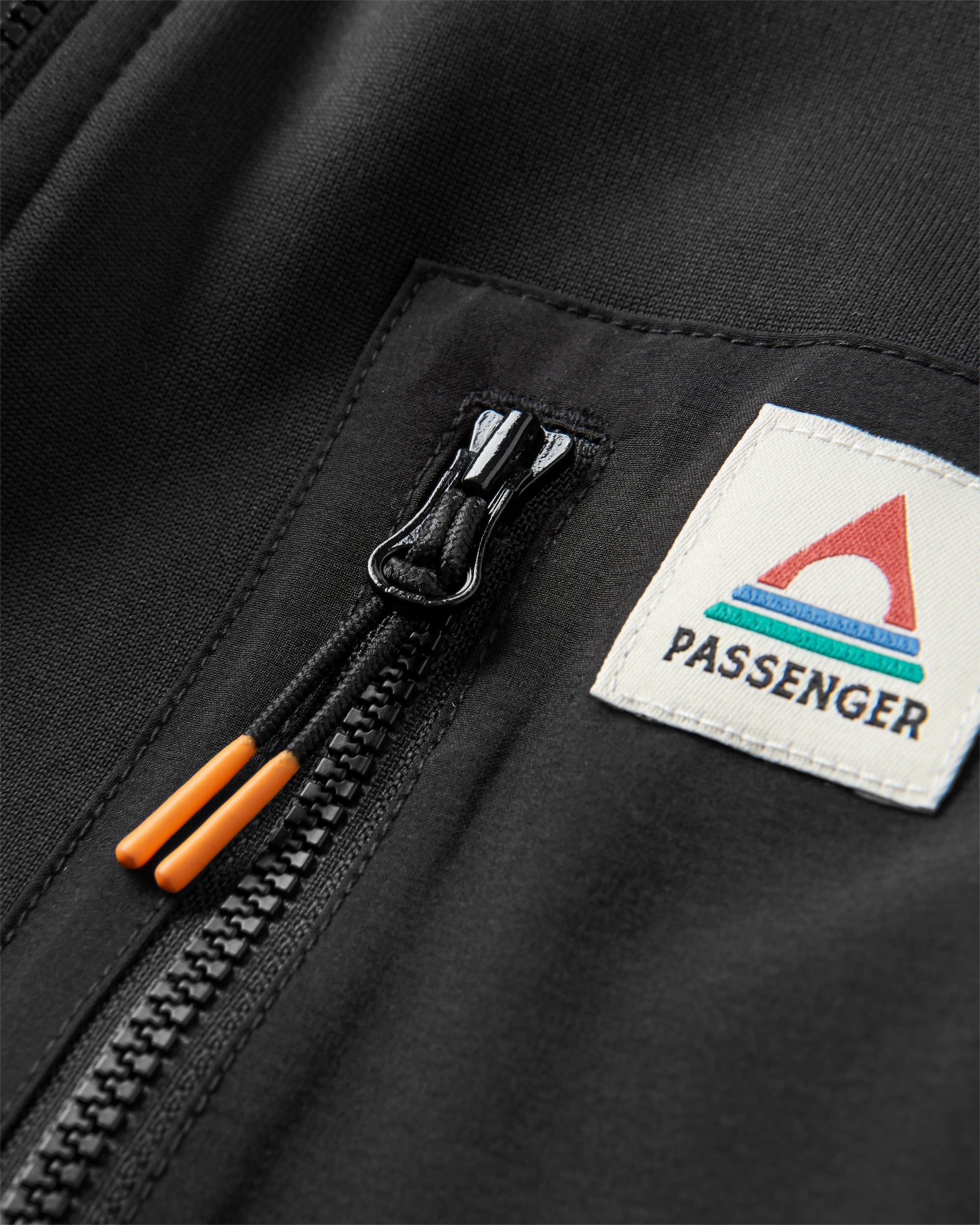 Solitude Recycled Polartec® Fleece Pullover - Black - Flatlay