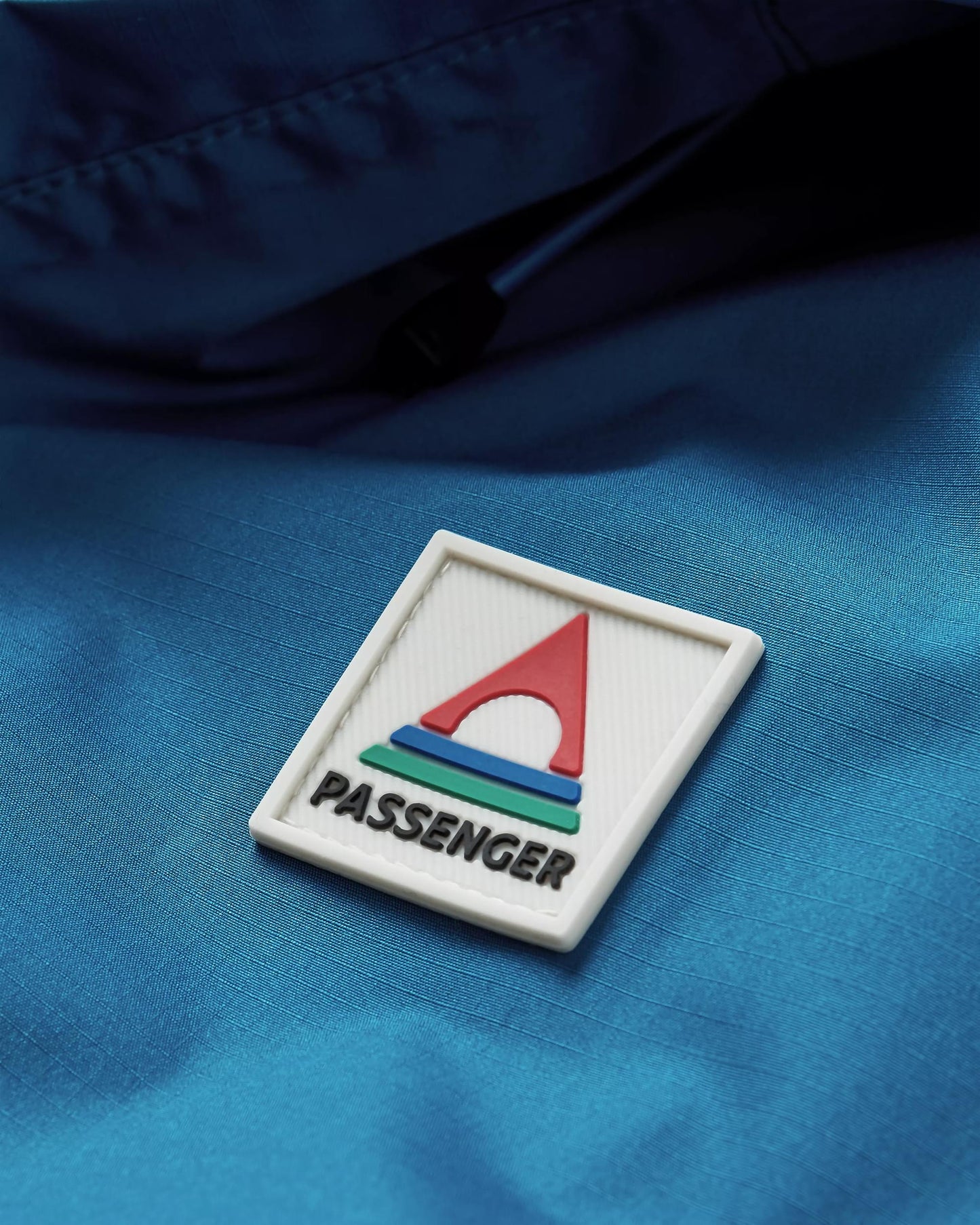 Season Waterproof Recycled Jacket - Corsair Blue/ Apricot
