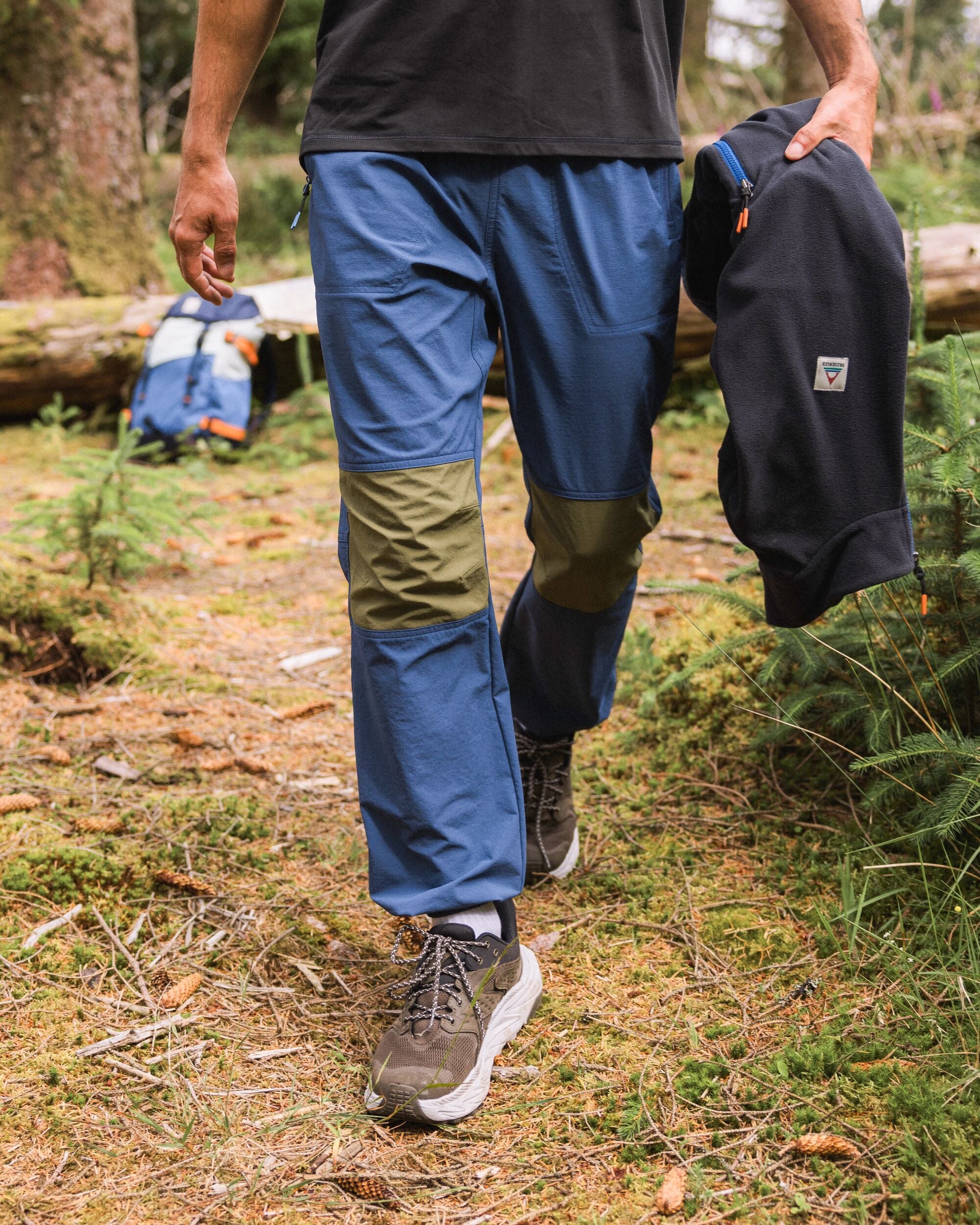 Stride Recycled Active Trail Jogger - Dark Denim - Lifestyle
