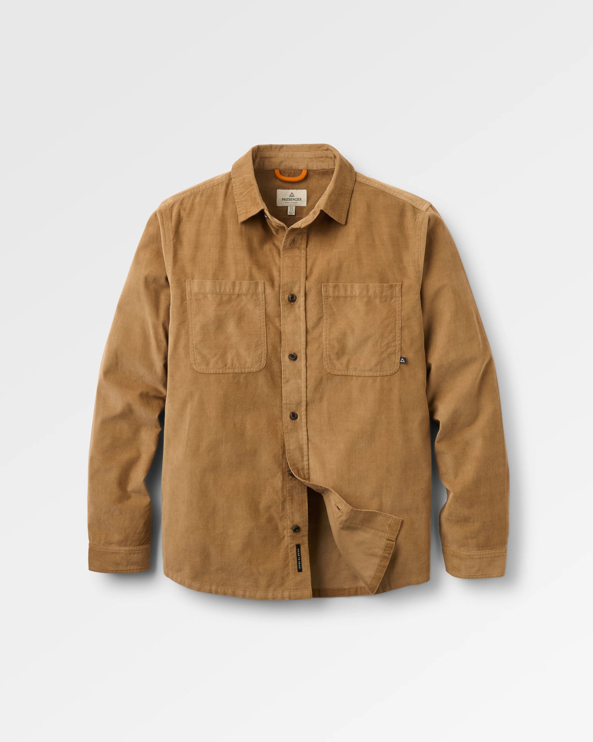 Backcountry Cord Light Shirt - Caramel - Flatlay