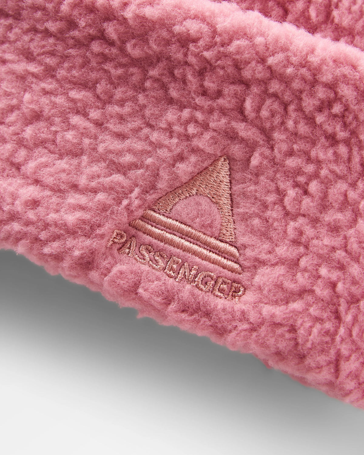 Snow Sherpa Beanie - Pink Haze - Flatlay