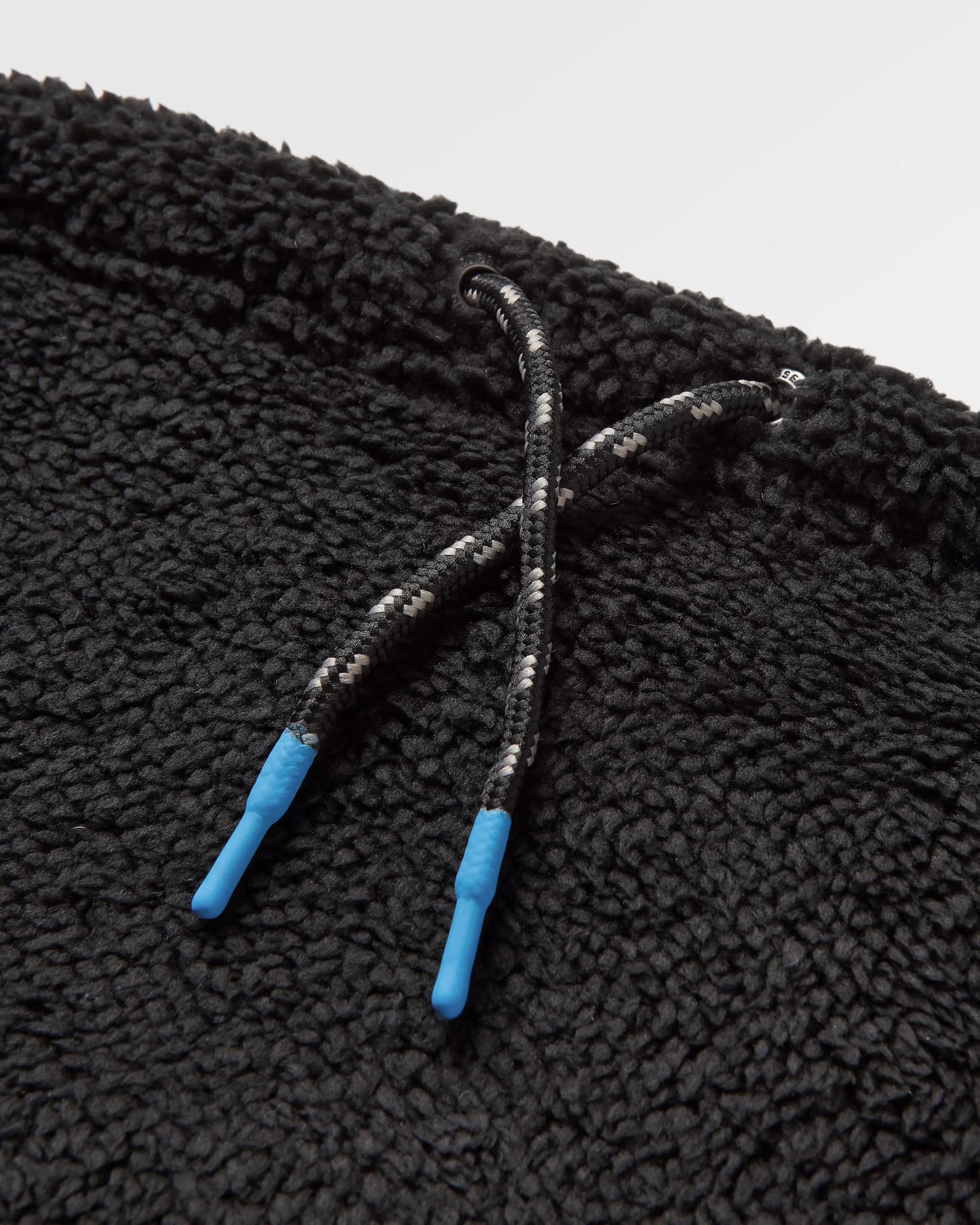 Ash Recycled Sherpa Fleece Snood - Black