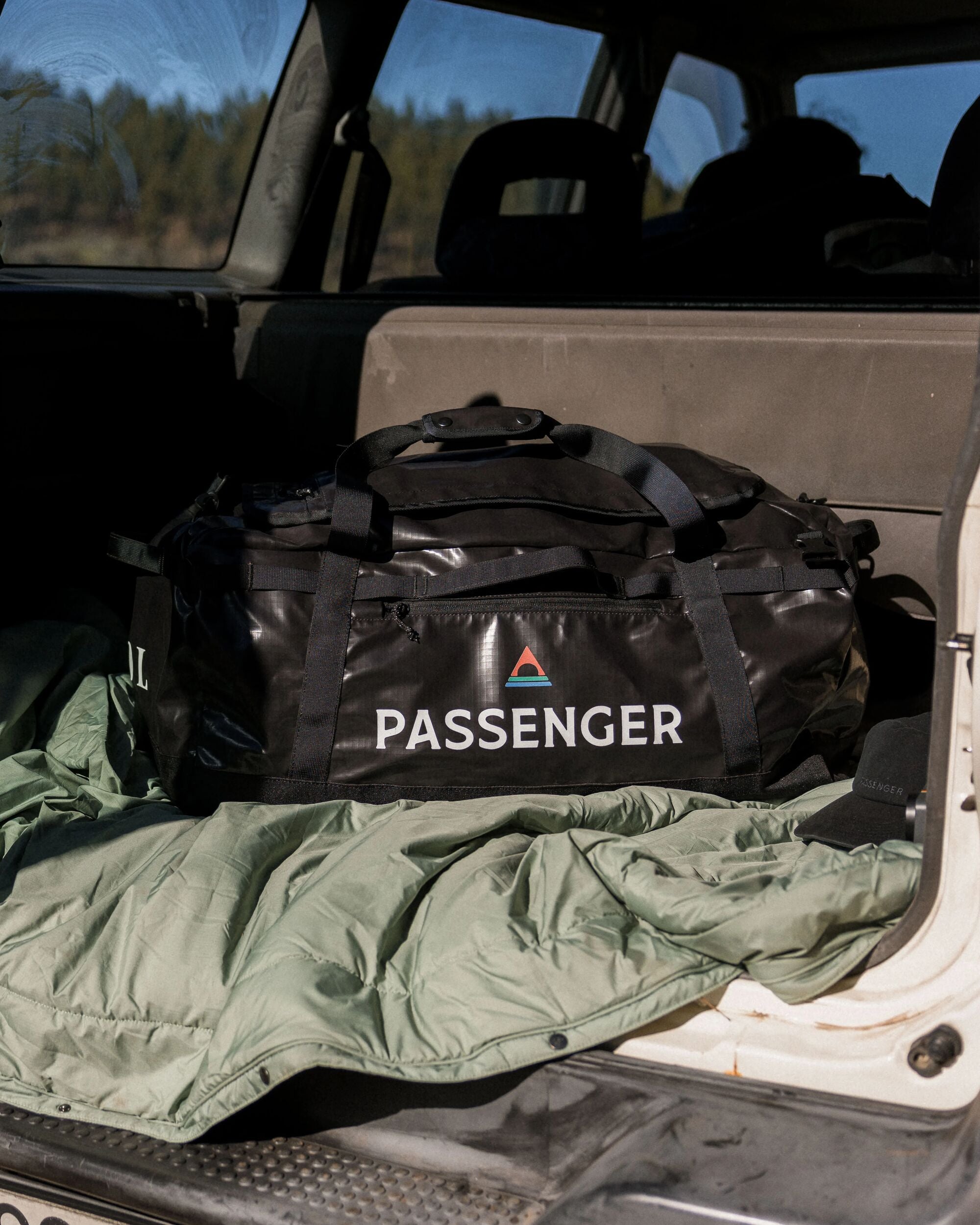 Roamer Recycled 80L Duffel Bag - Phantom Black - Lifestyle