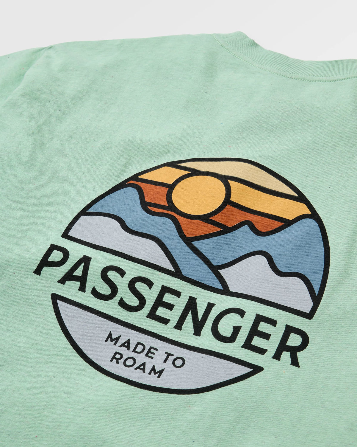 Laidback Relaxed Fit T-Shirt - Seafoam - Flatlay