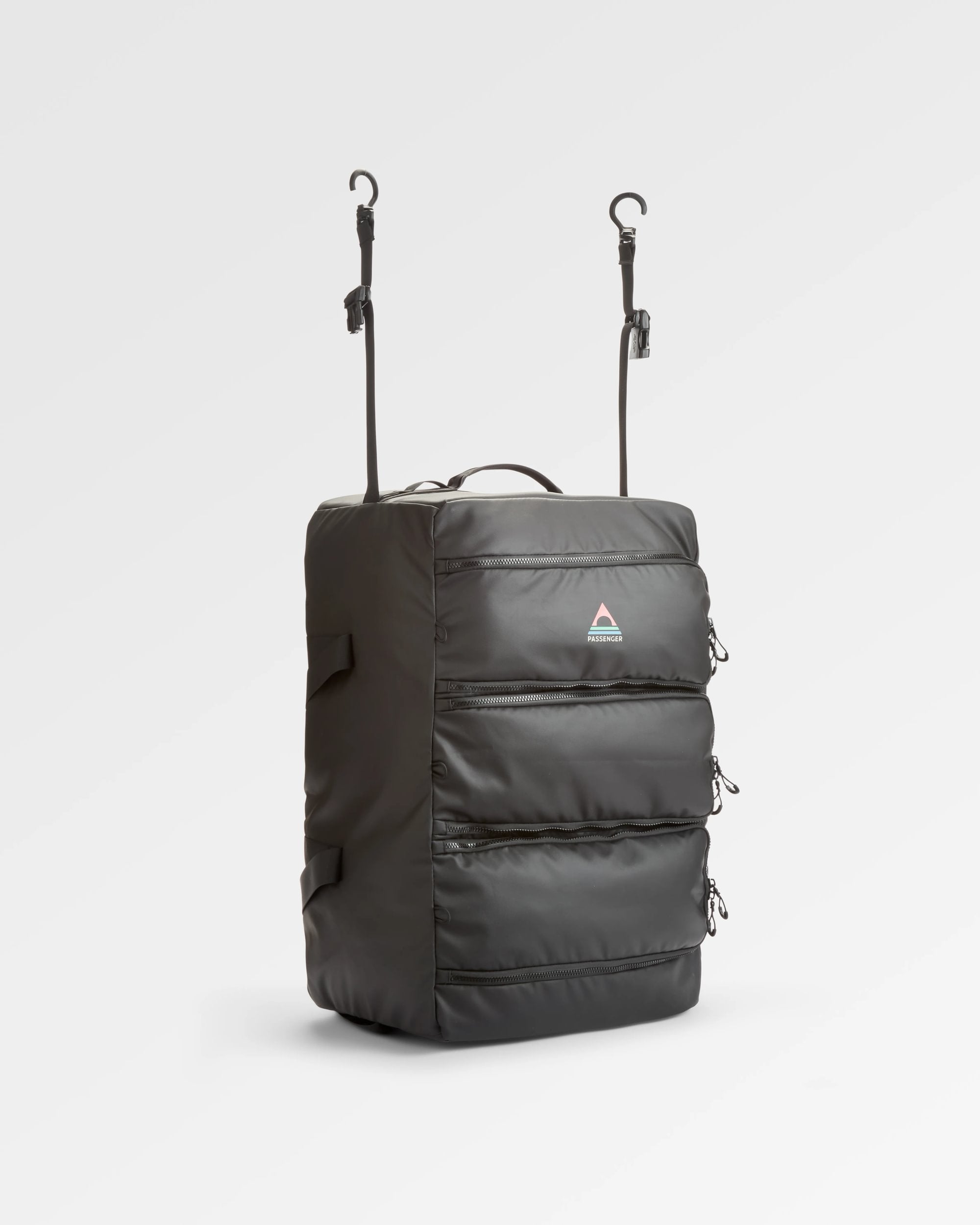 Vandrobe Recycled Duffel - Black - Flatlay