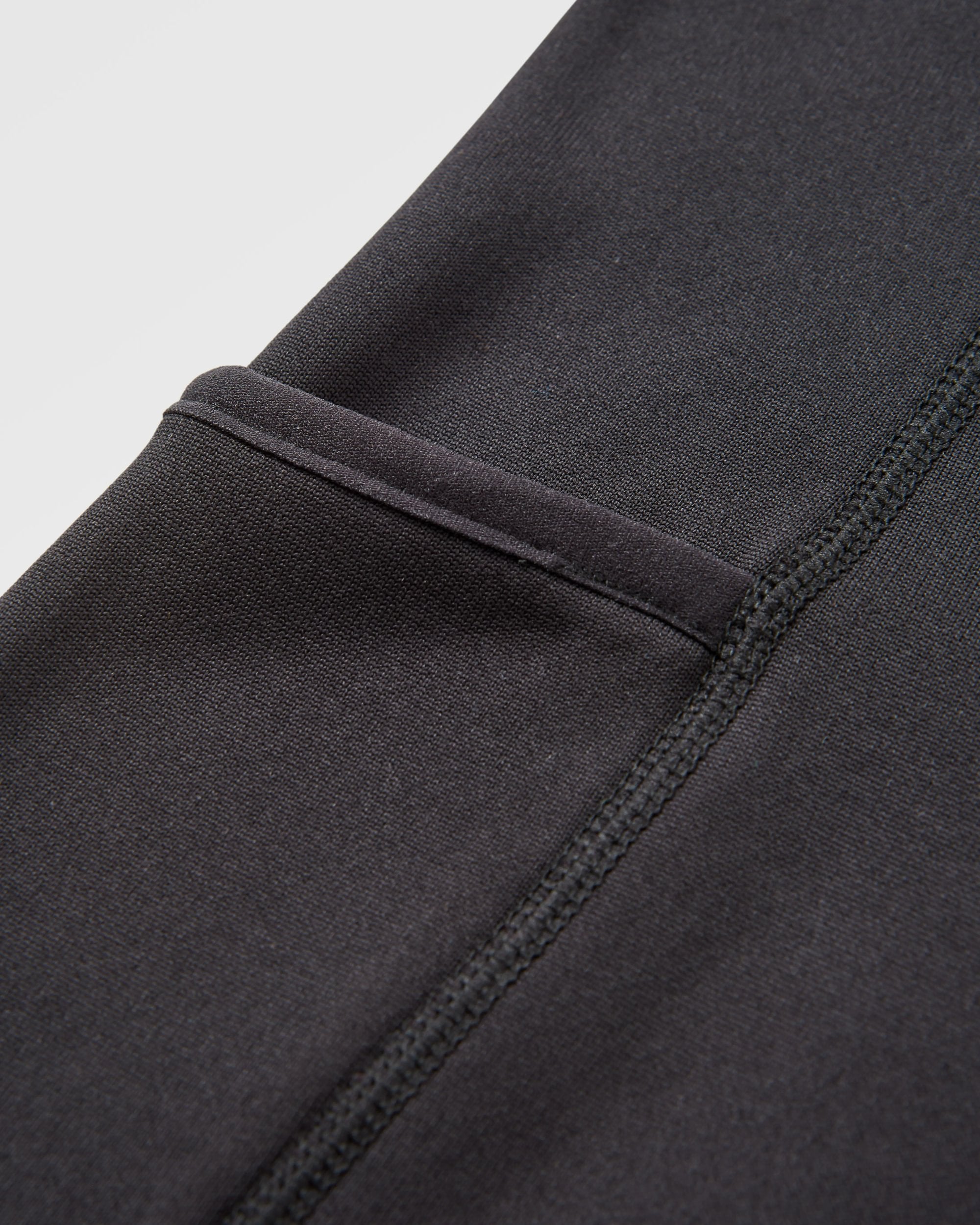 Wintergreen Recycled Polartec® Legging - Black - Flatlay