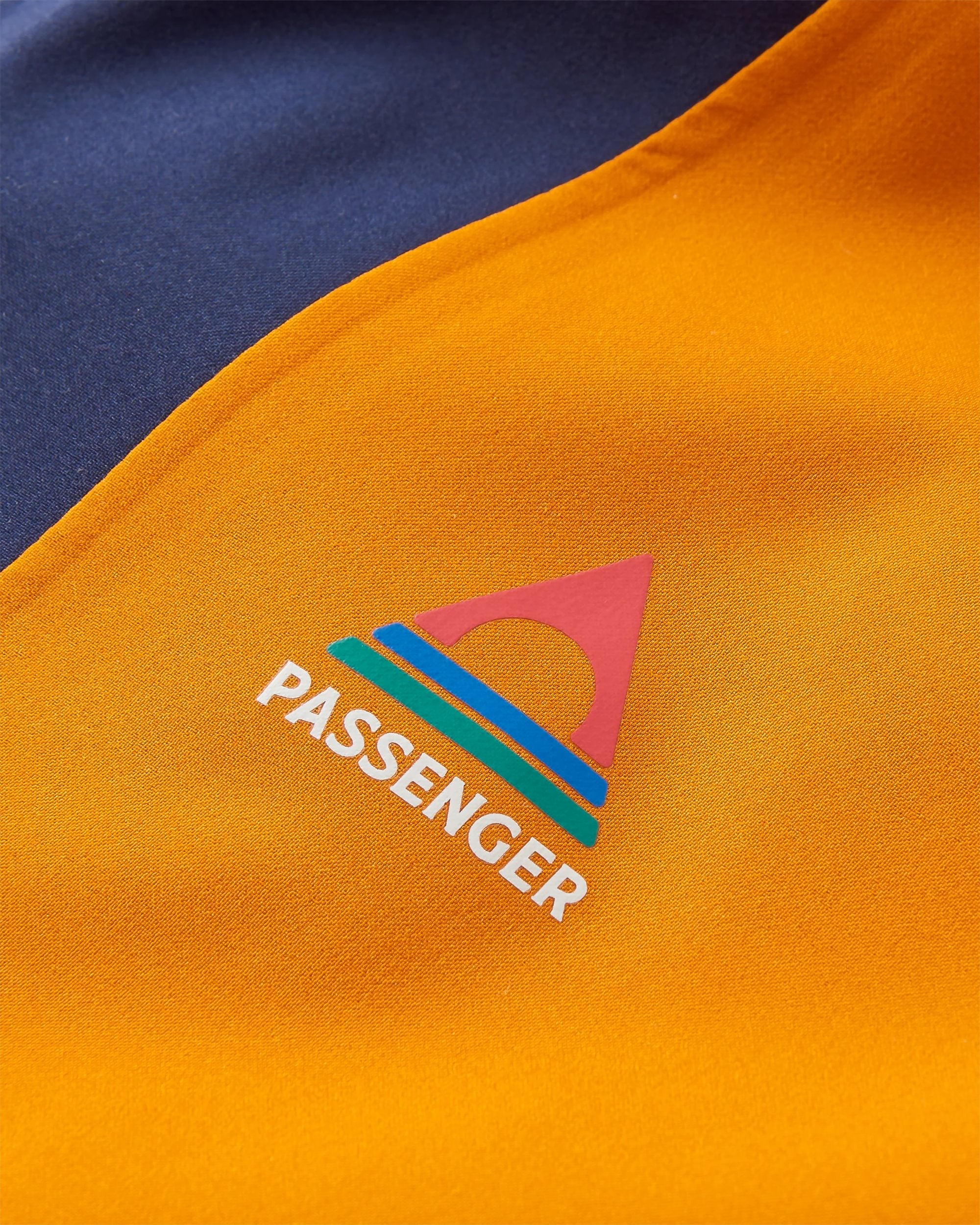 Skyline Recycled Waterproof Anorak - Sunrise Orange - Flatlay