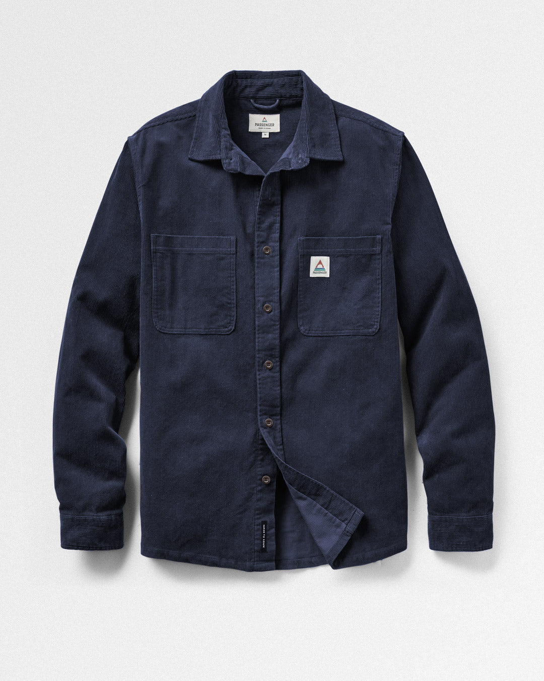 Backcountry Recycled Cord Shirt - Deep Navy