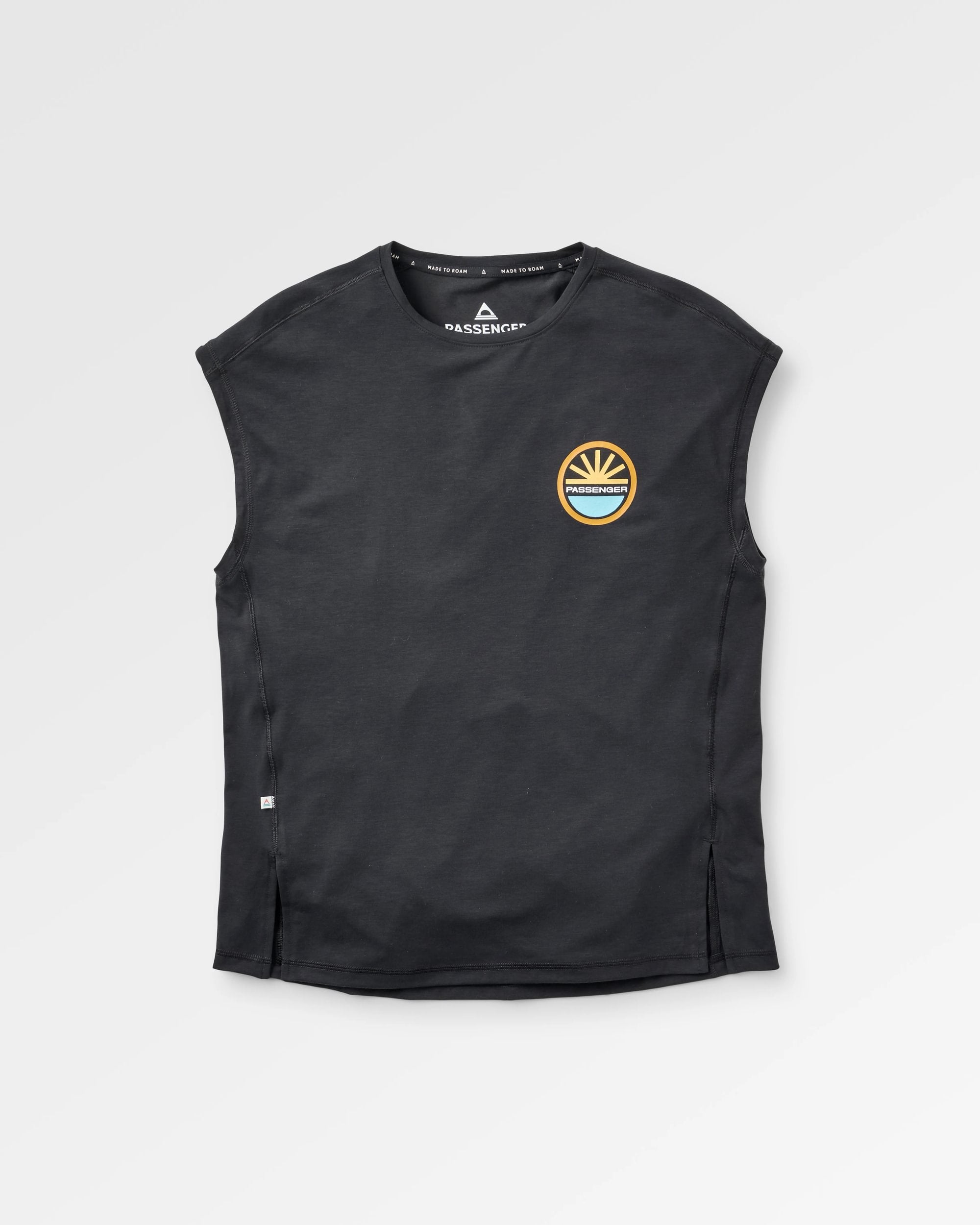 Chase The Light Drirelease® Active T-Shirt - Black - Flatlay