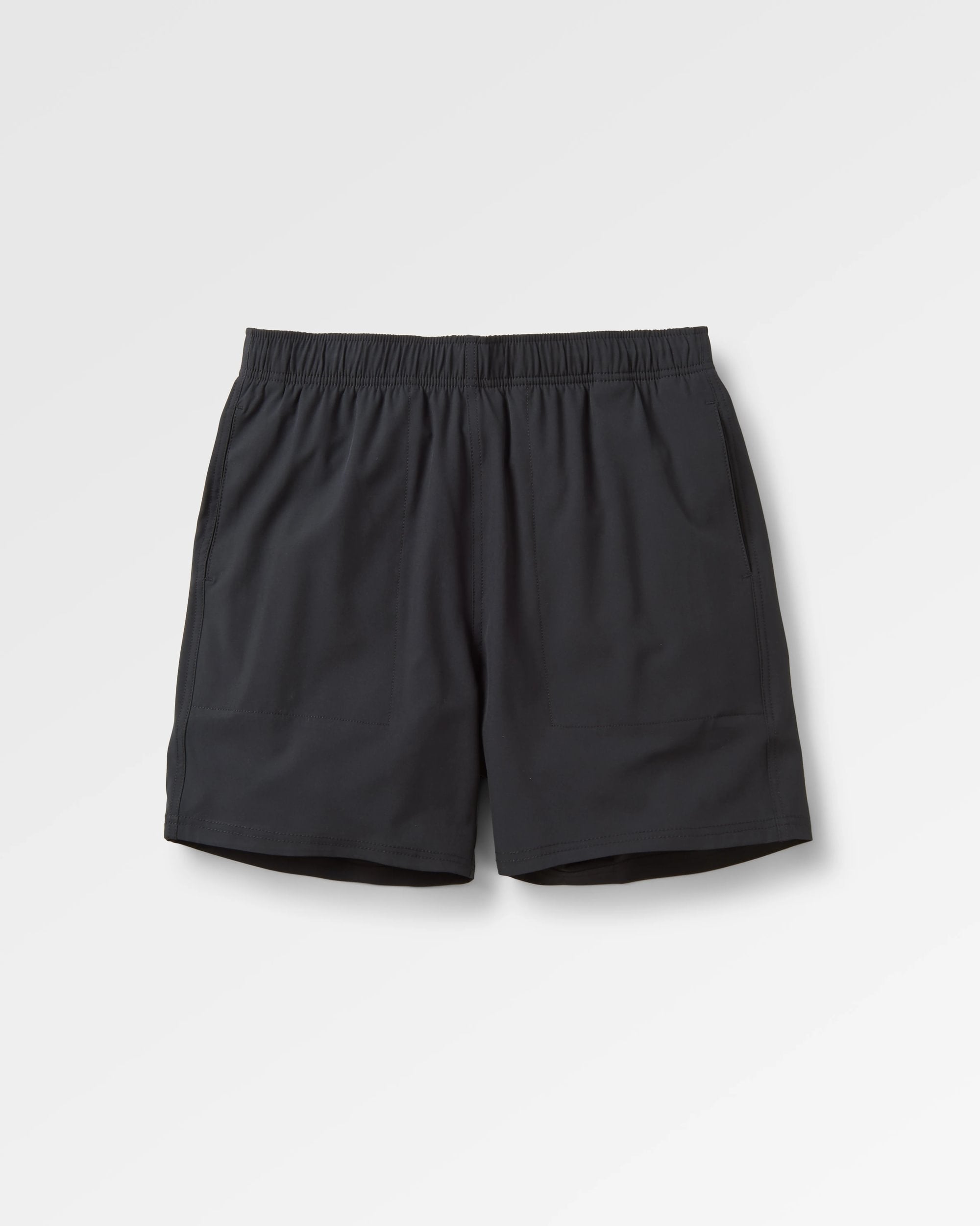 Porto Recycled All Purpose Swim Short - Black - Flatlay
