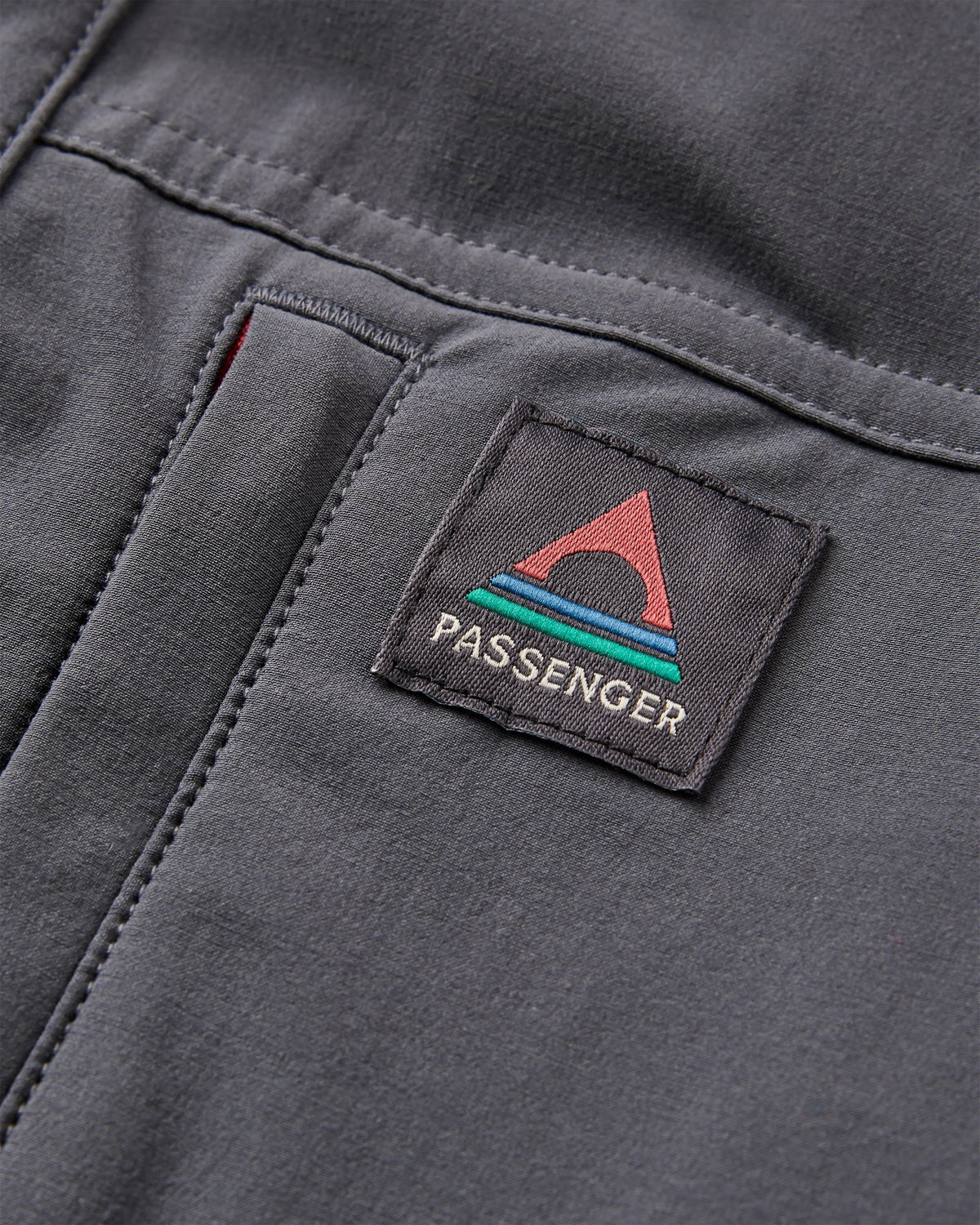 Traveller Short Sleeve Stretch Shirt 2.0 - Charcoal - Flatlay