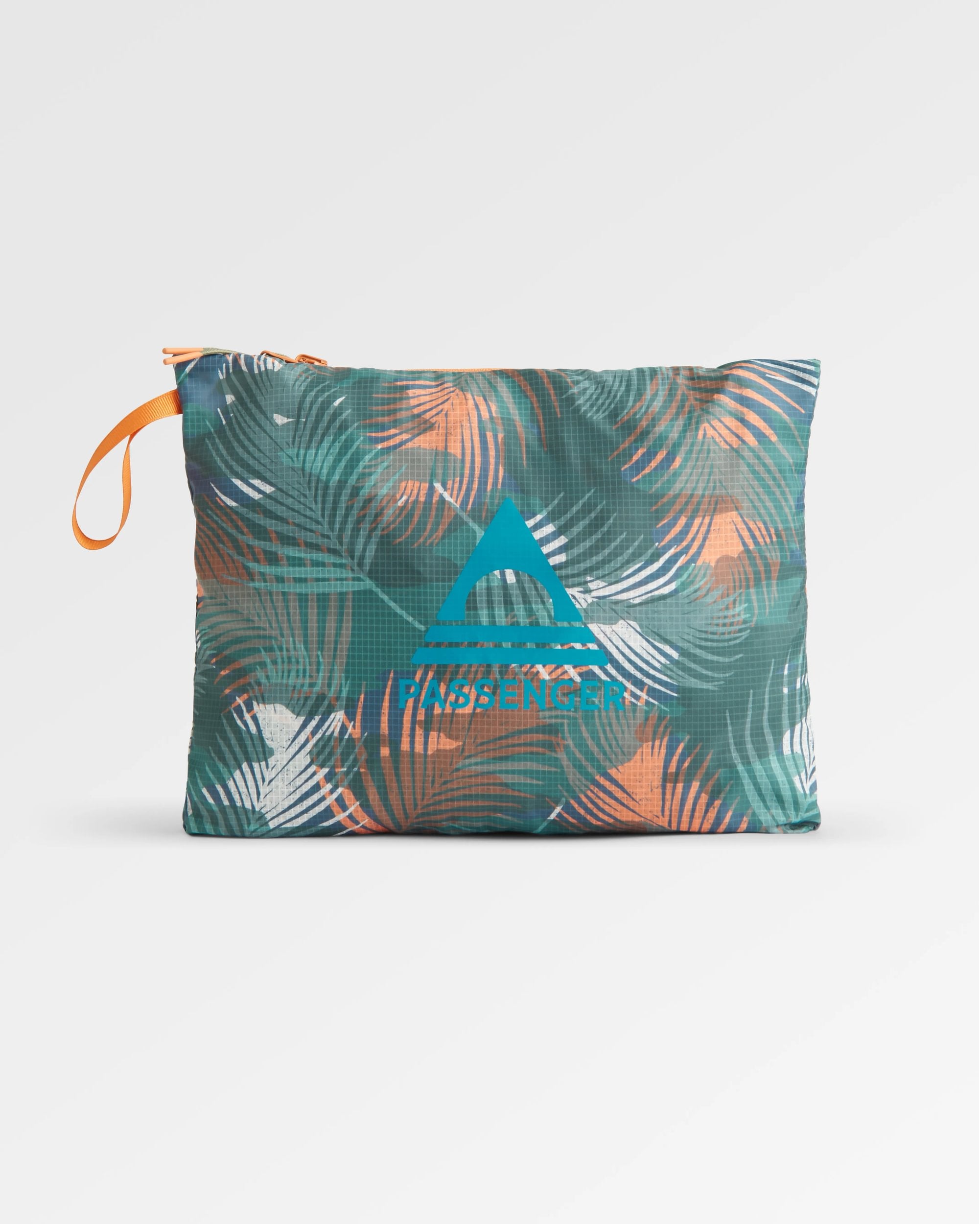 Viento Recycled Windshell Anorak - Palm Camo Deep Sea - Flatlay