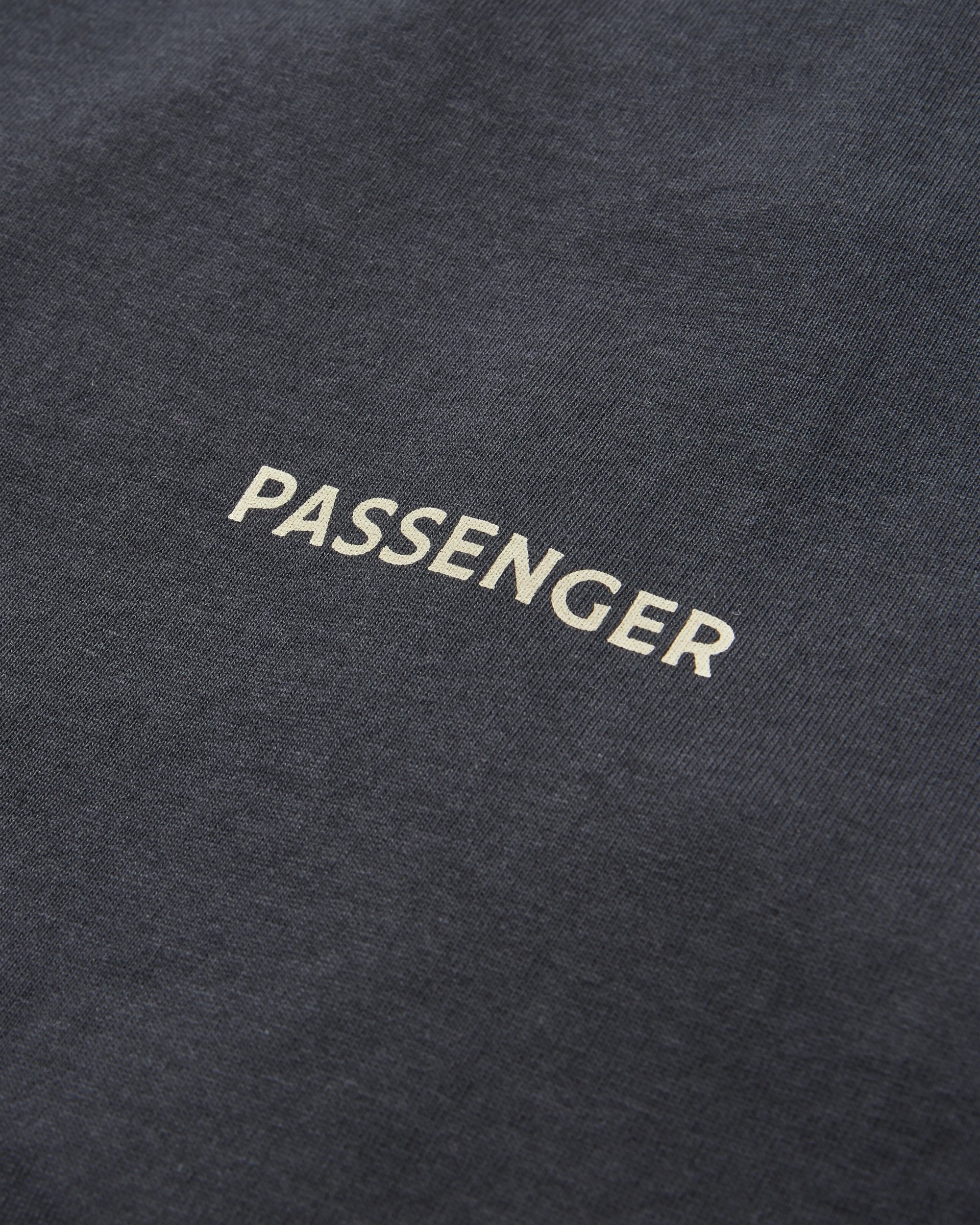 Roamer Men's Recycled Cotton T-Shirt - Black - Flatlay