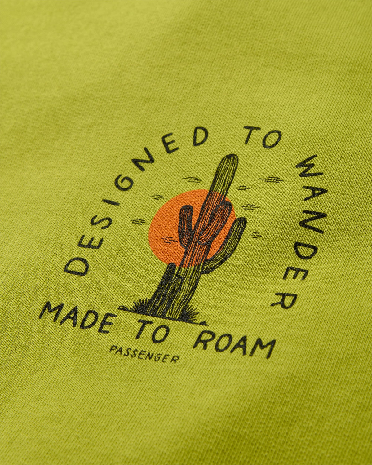 Explore Sweatshirt - Tea Green - Flatlay