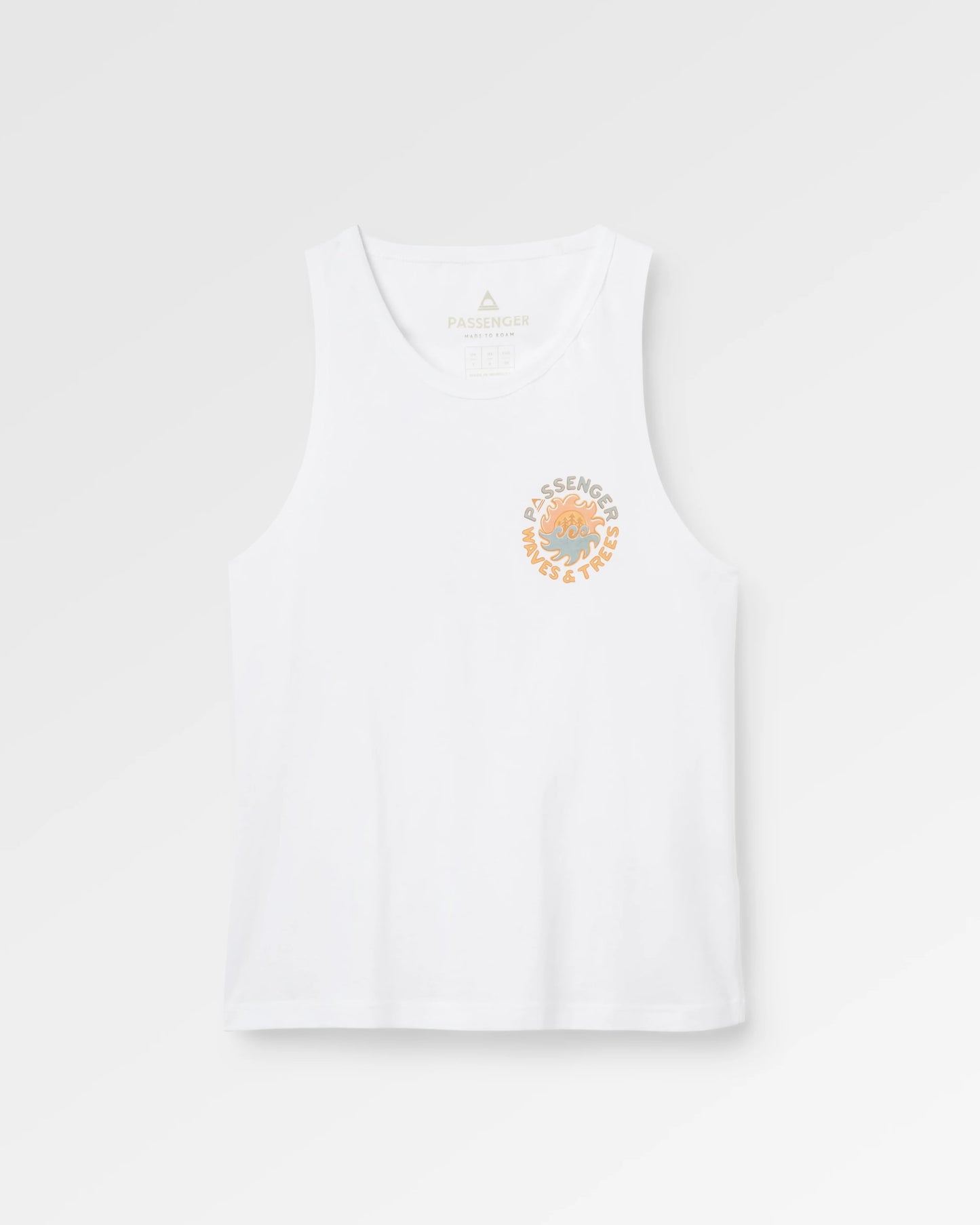 Dune Recycled Cotton Vest - White