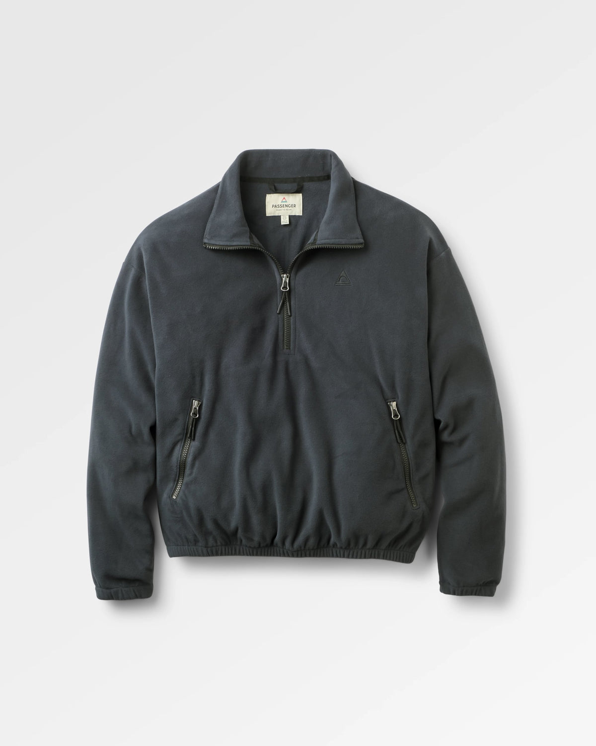 Ayla Micro Polartec® Fleece - Black - Flatlay