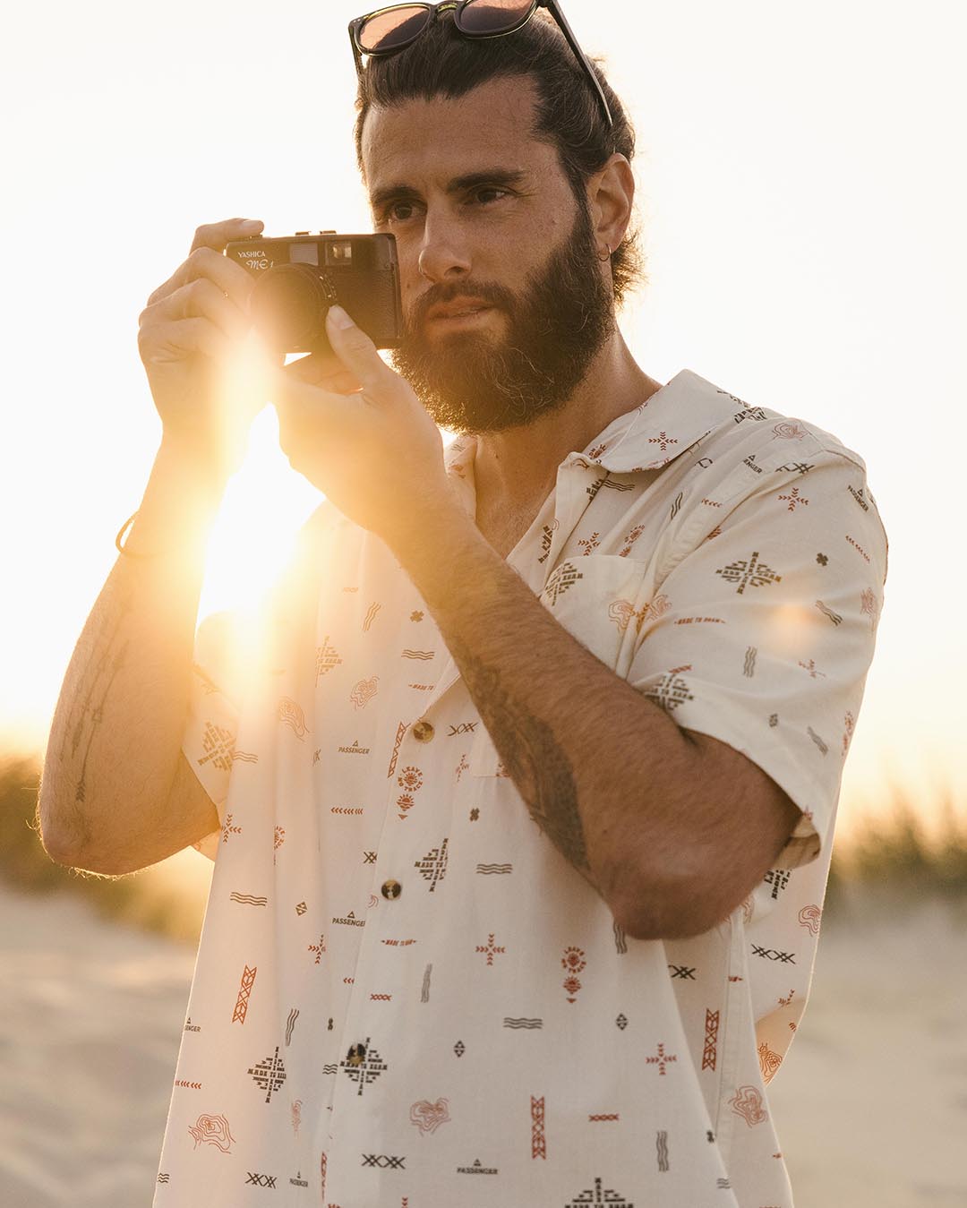 Cove Organic Cotton Shirt - Birch Made To Roam