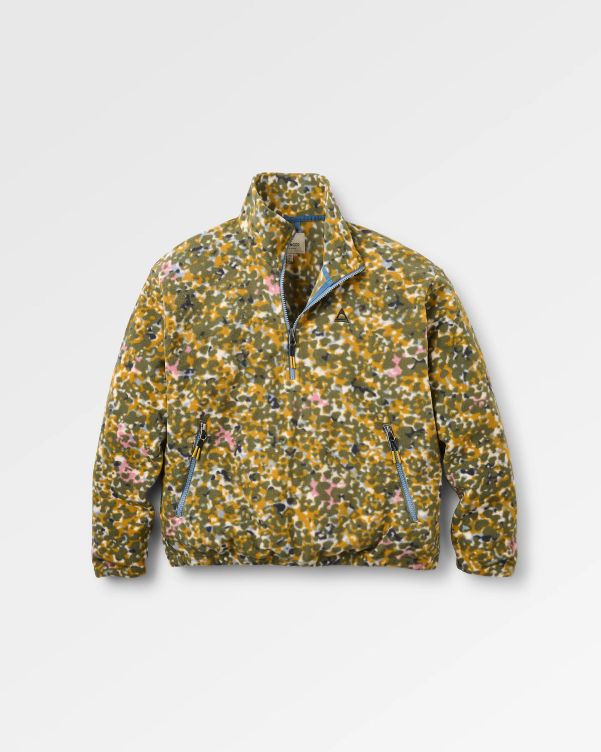 Ayla Micro Polartec® Fleece - Powder Camo Dusty Olive - Flatlay