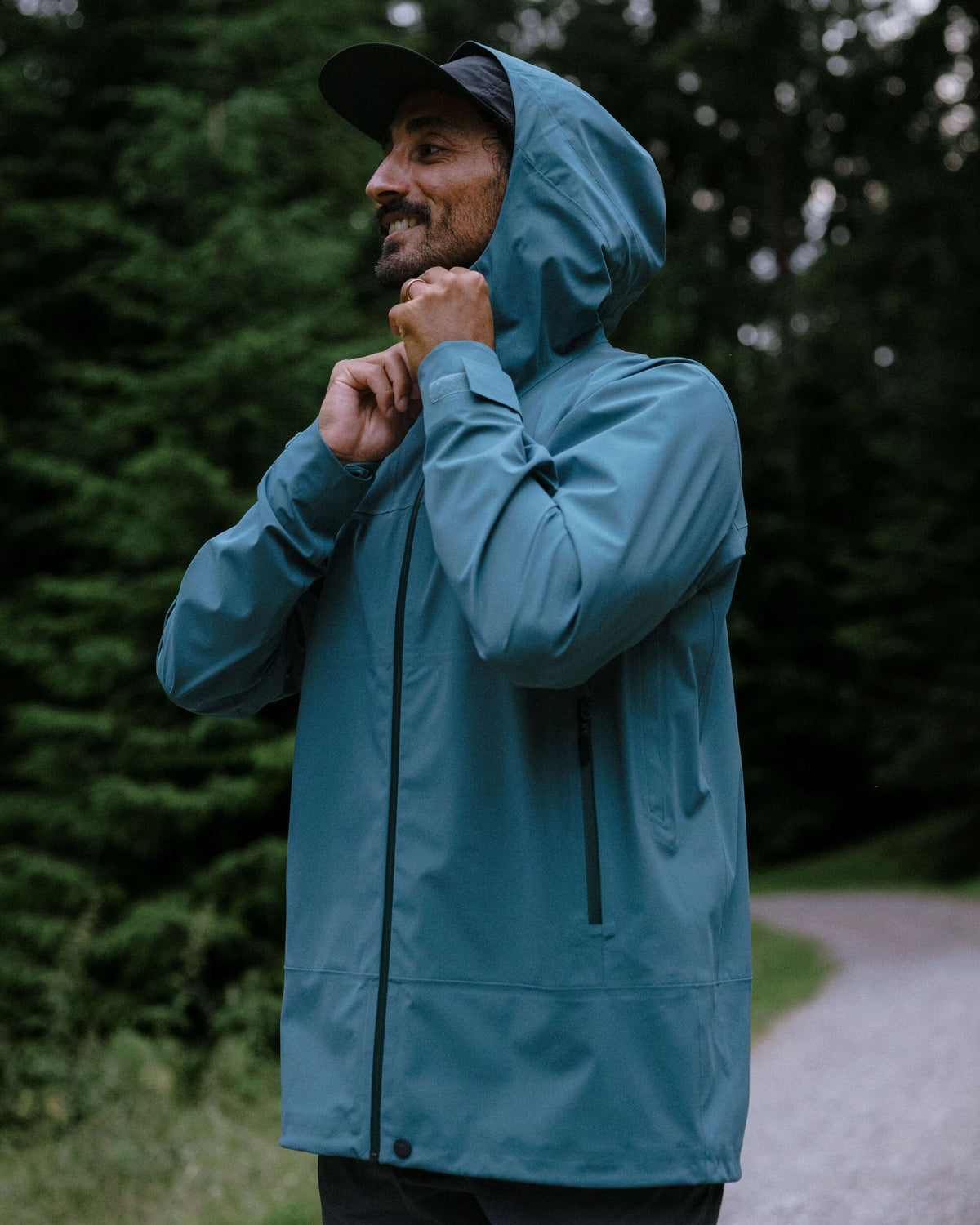 Trailscape Men's 3L Waterproof Jacket - Mediterranean - Lifestyle