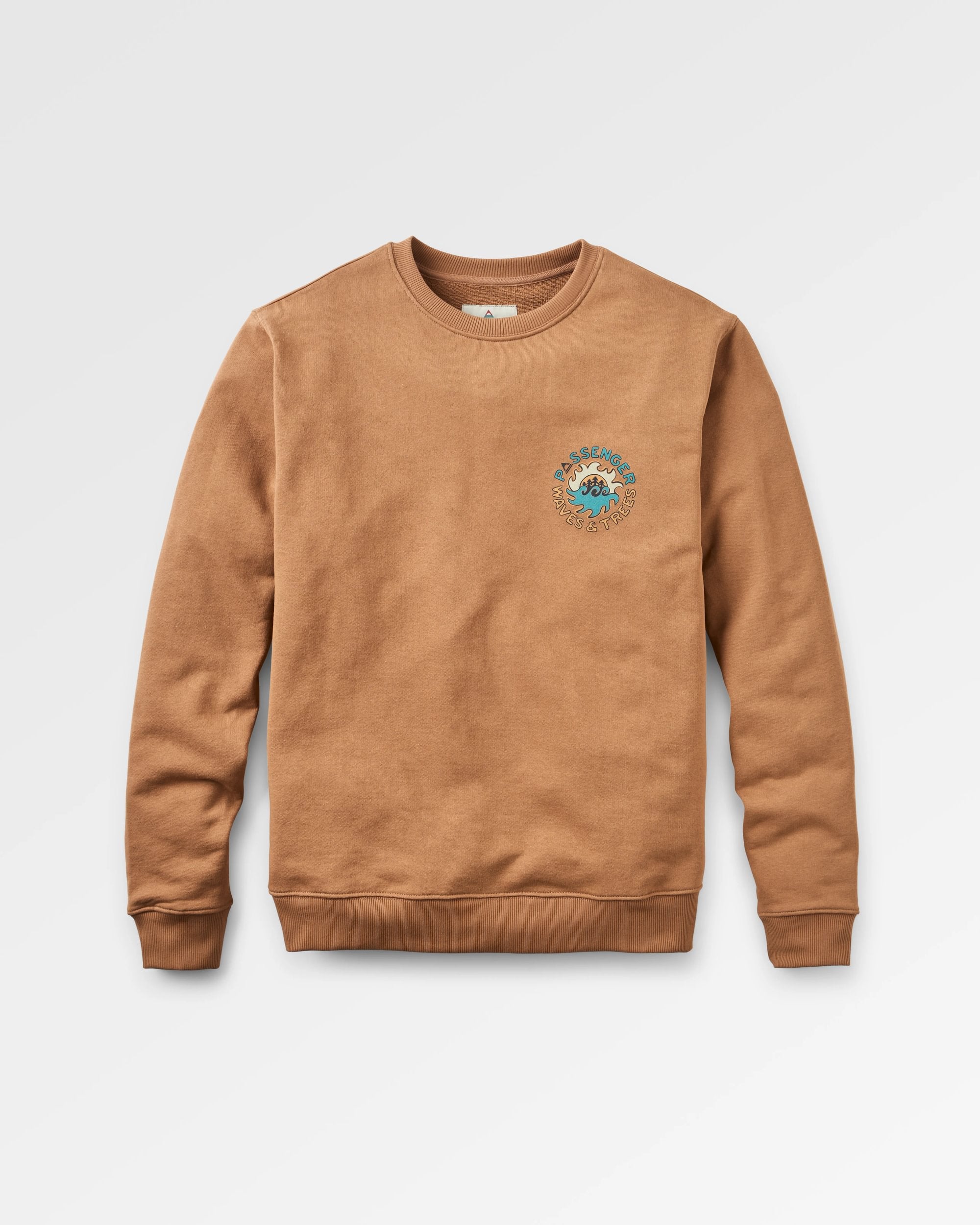 Dune Loopback Sweatshirt - Toffee - Flatlay