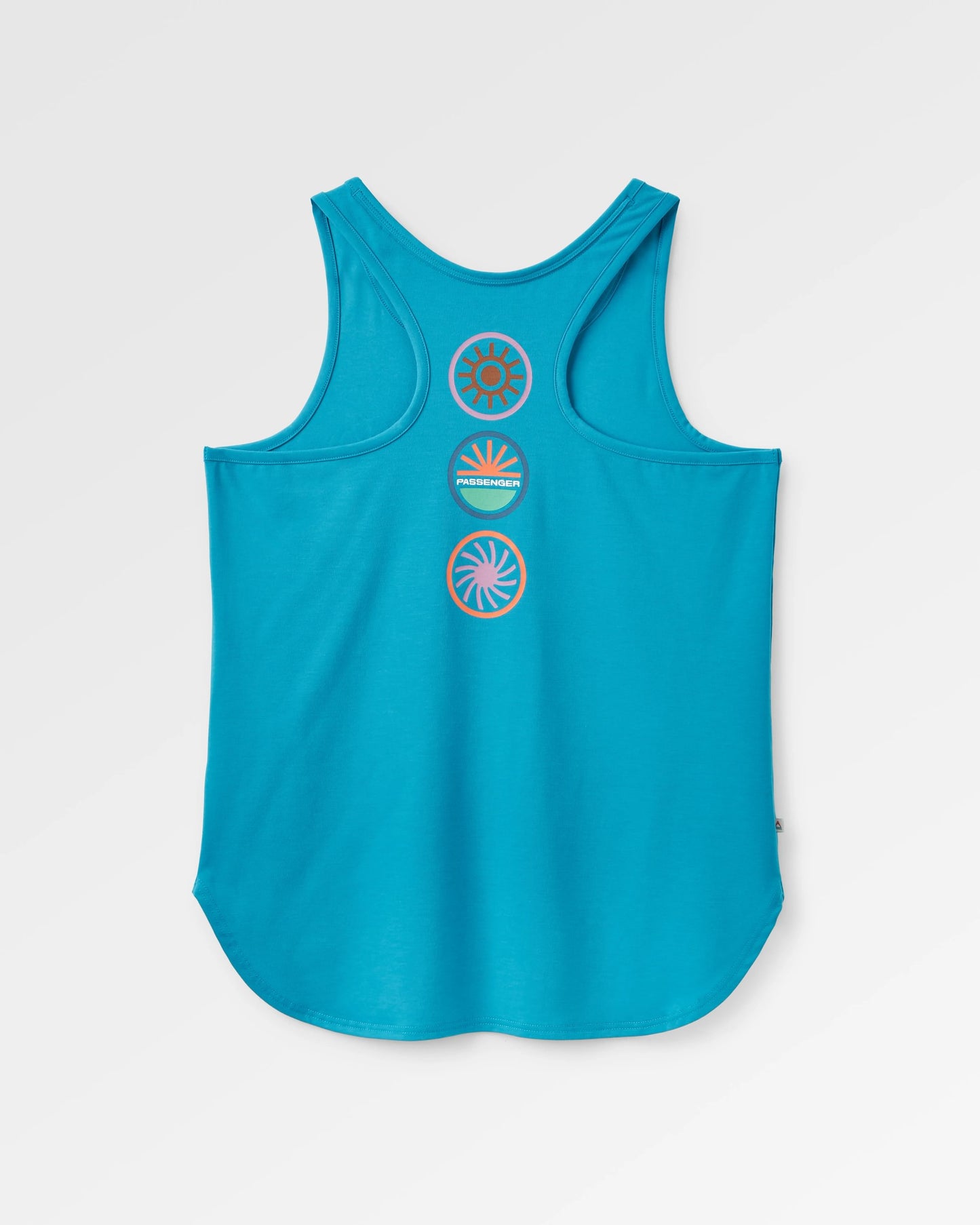 Chase The Light Active Vest - Bluejay - Flatlay
