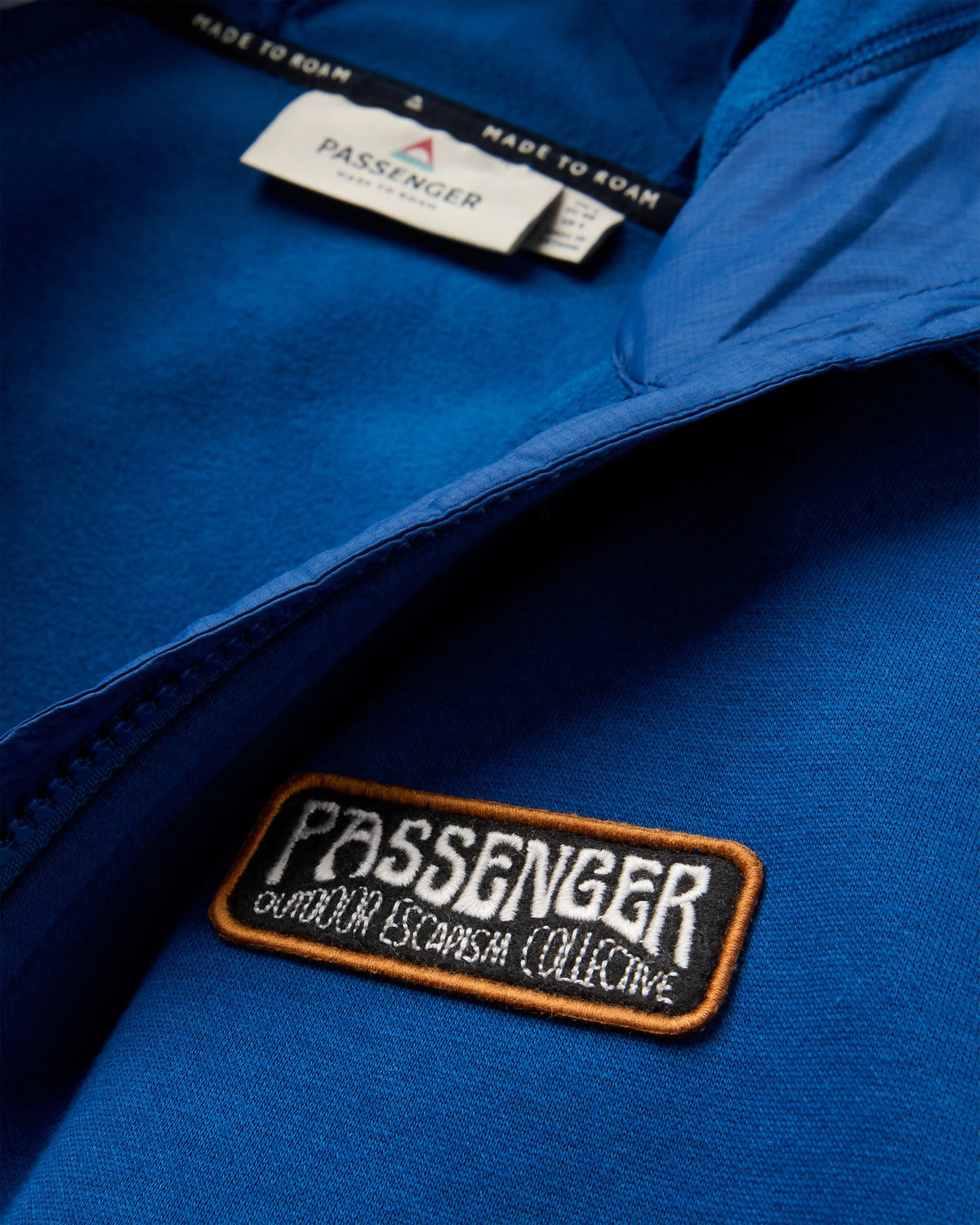 Solscape Women's Active Hoodie - Blue Navy Marl - Flatlay