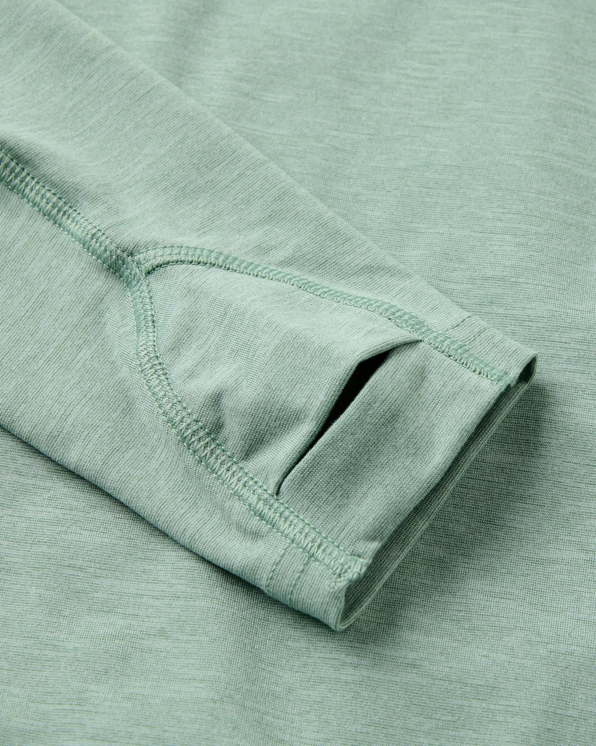 Sunvale Lightweight UPF50 Hoodie - Pistachio Marl - Flatlay