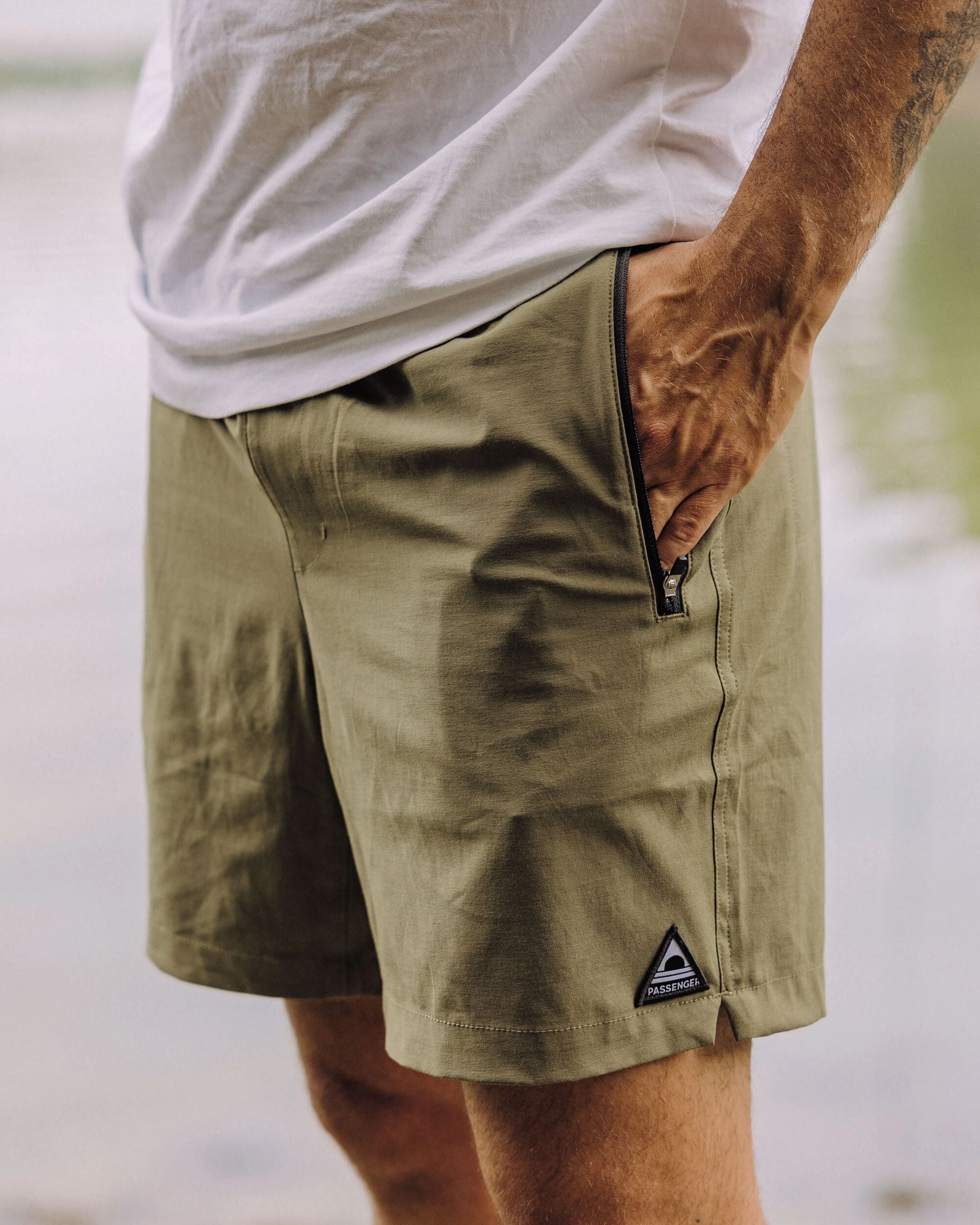 Traveller All Purpose Short - Khaki - Lifestyle