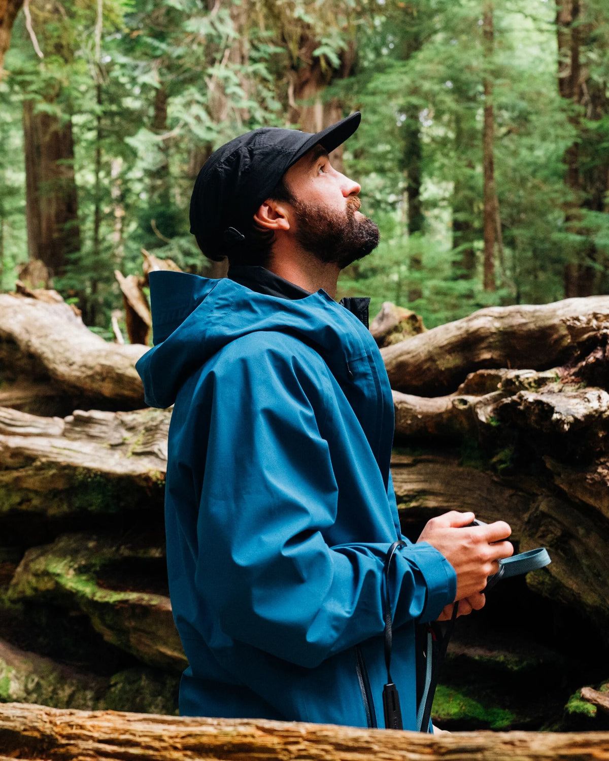 Five Season Waterproof Jacket - Tidal Blue - Lifestyle