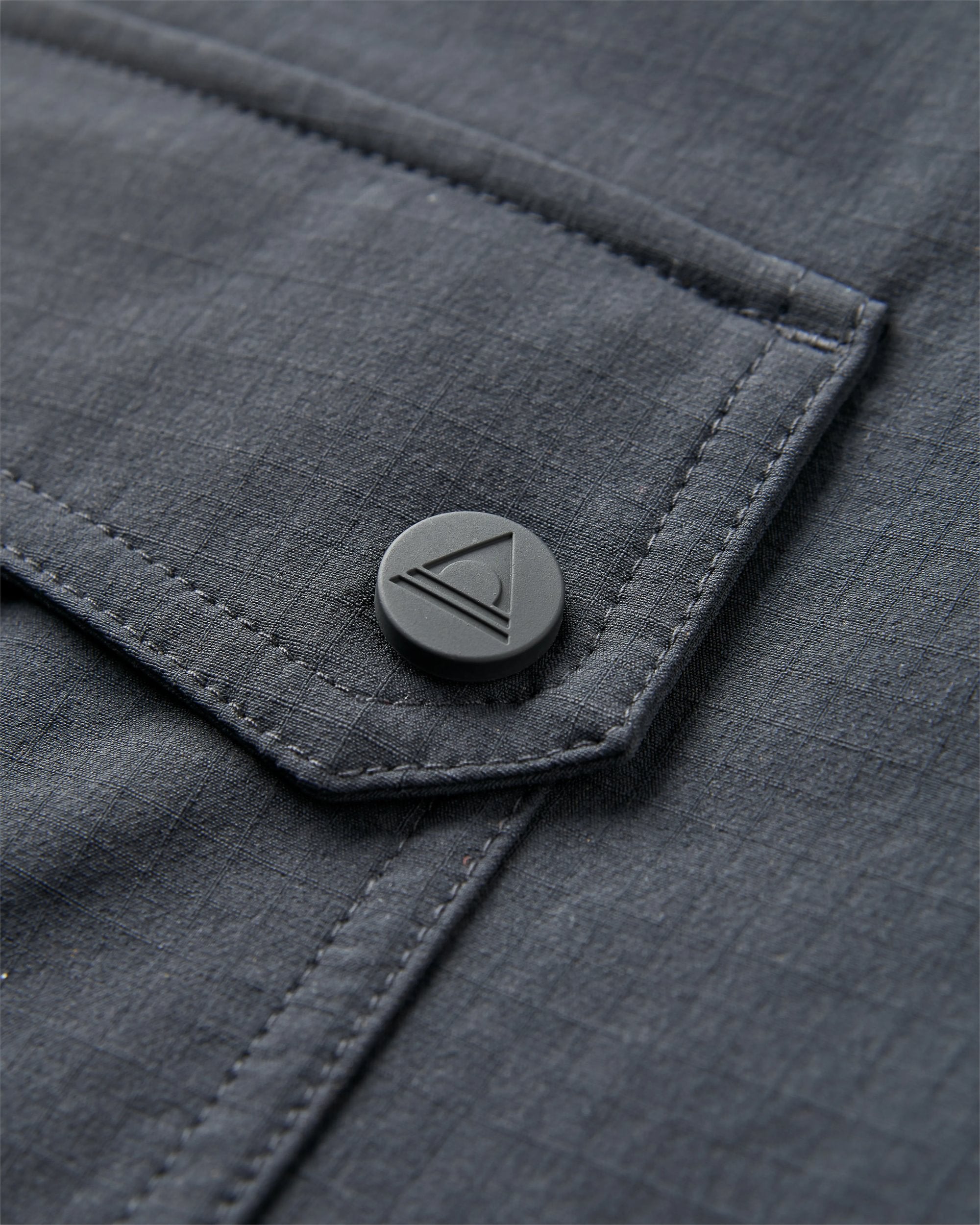 Stride Recycled Active Trail Short - Black - Flatlay