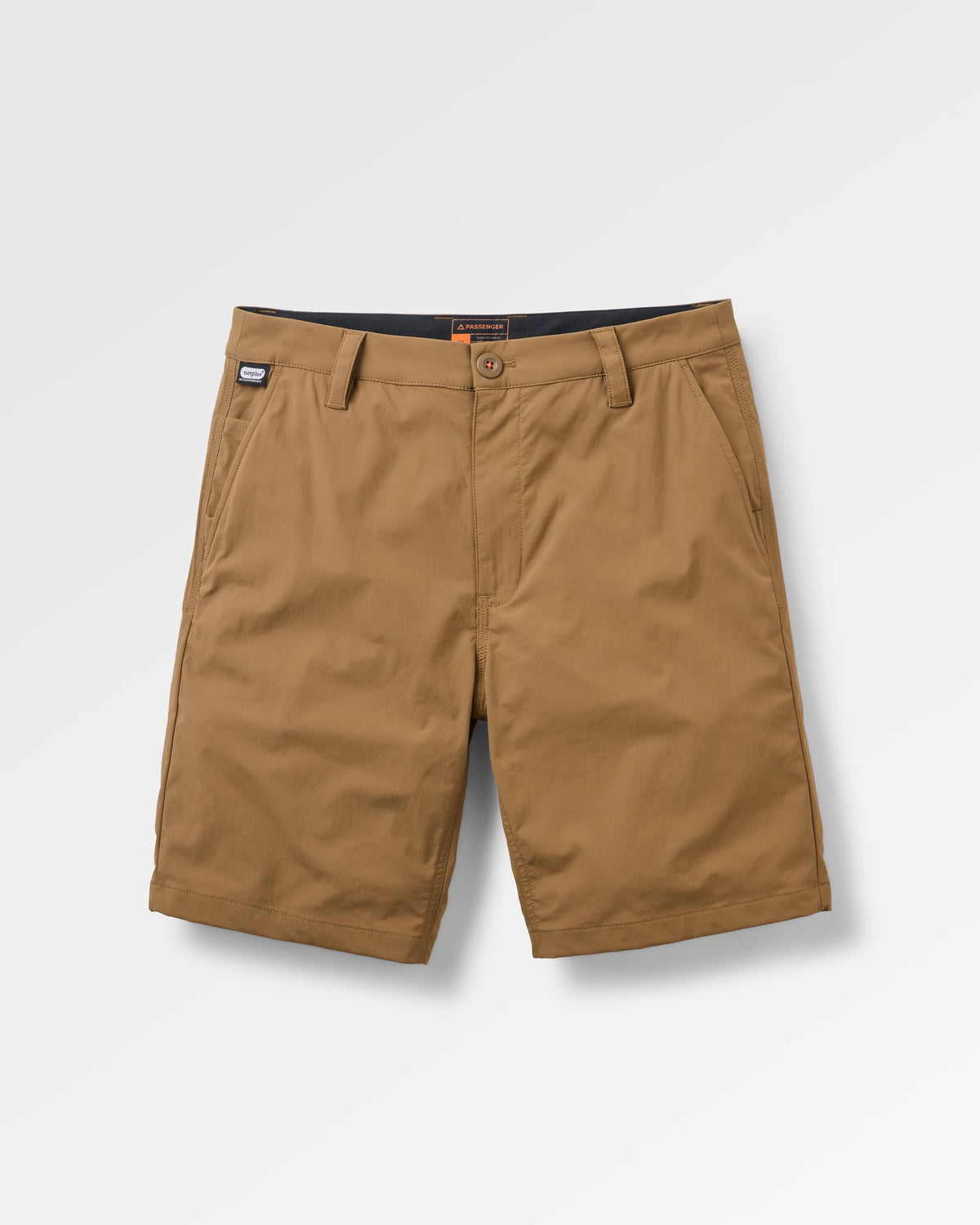 365 All Purpose NetPlus® Short - Caramel Brown - Flatlay