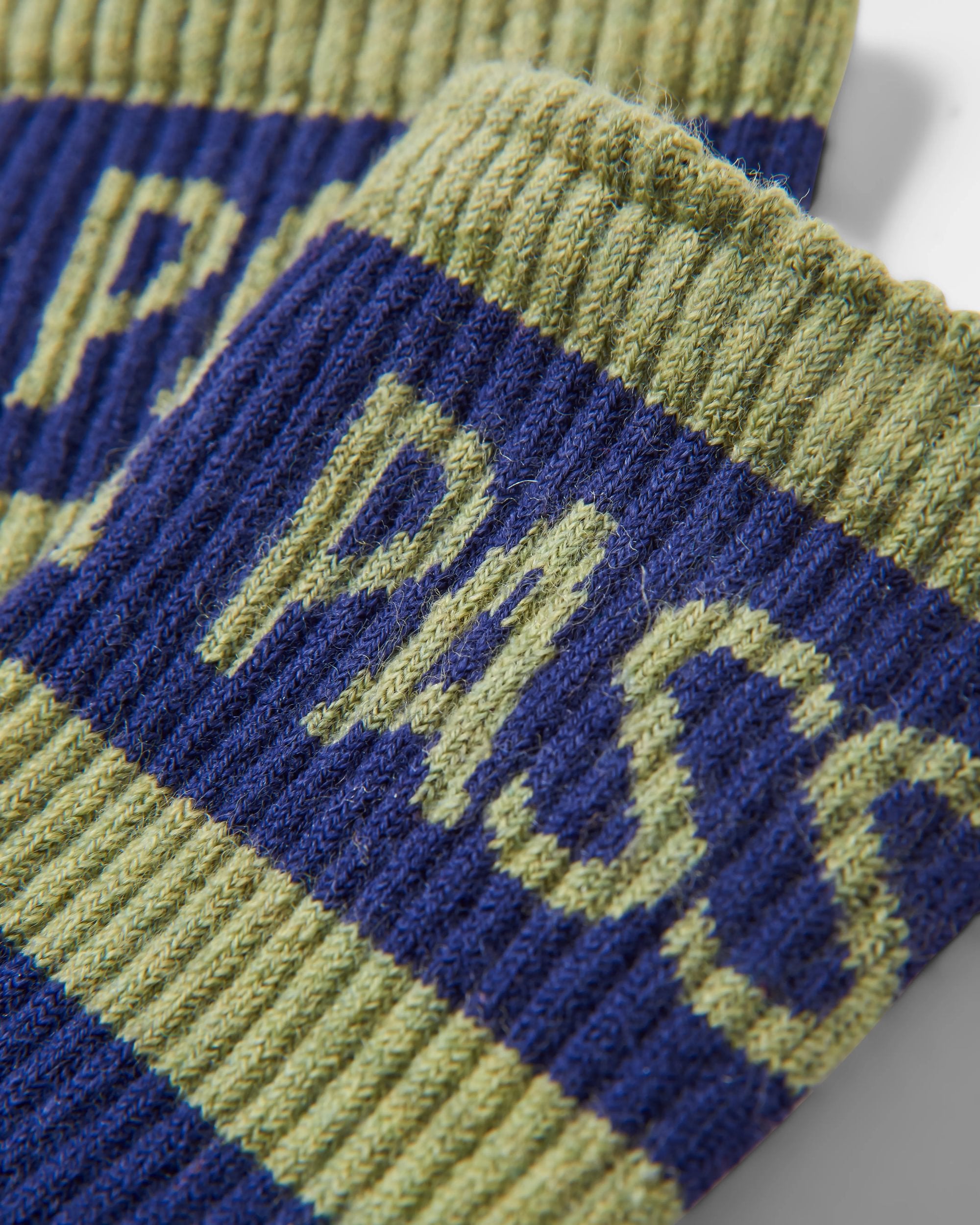 Sierra Active Socks - Tidal Blue - Flatlay