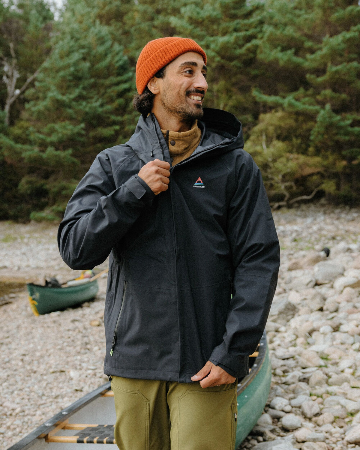 Five Season Waterproof Jacket - Black - Lifestyle