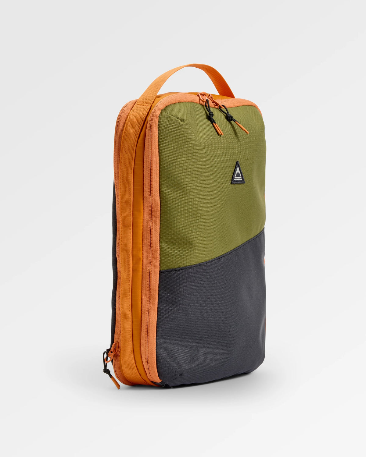 Packing Cube 9L - Black/ Khaki - Flatlay