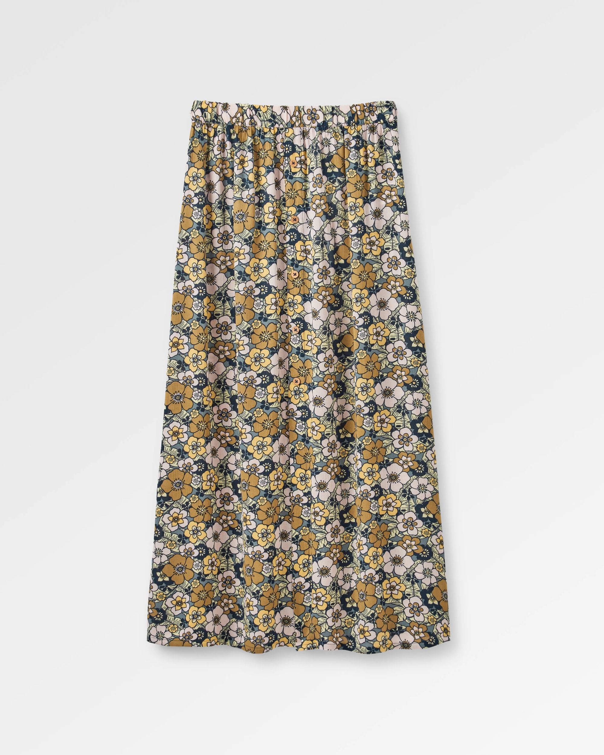 Hannah Skirt - Vintage Floral Sunlight - Flatlay
