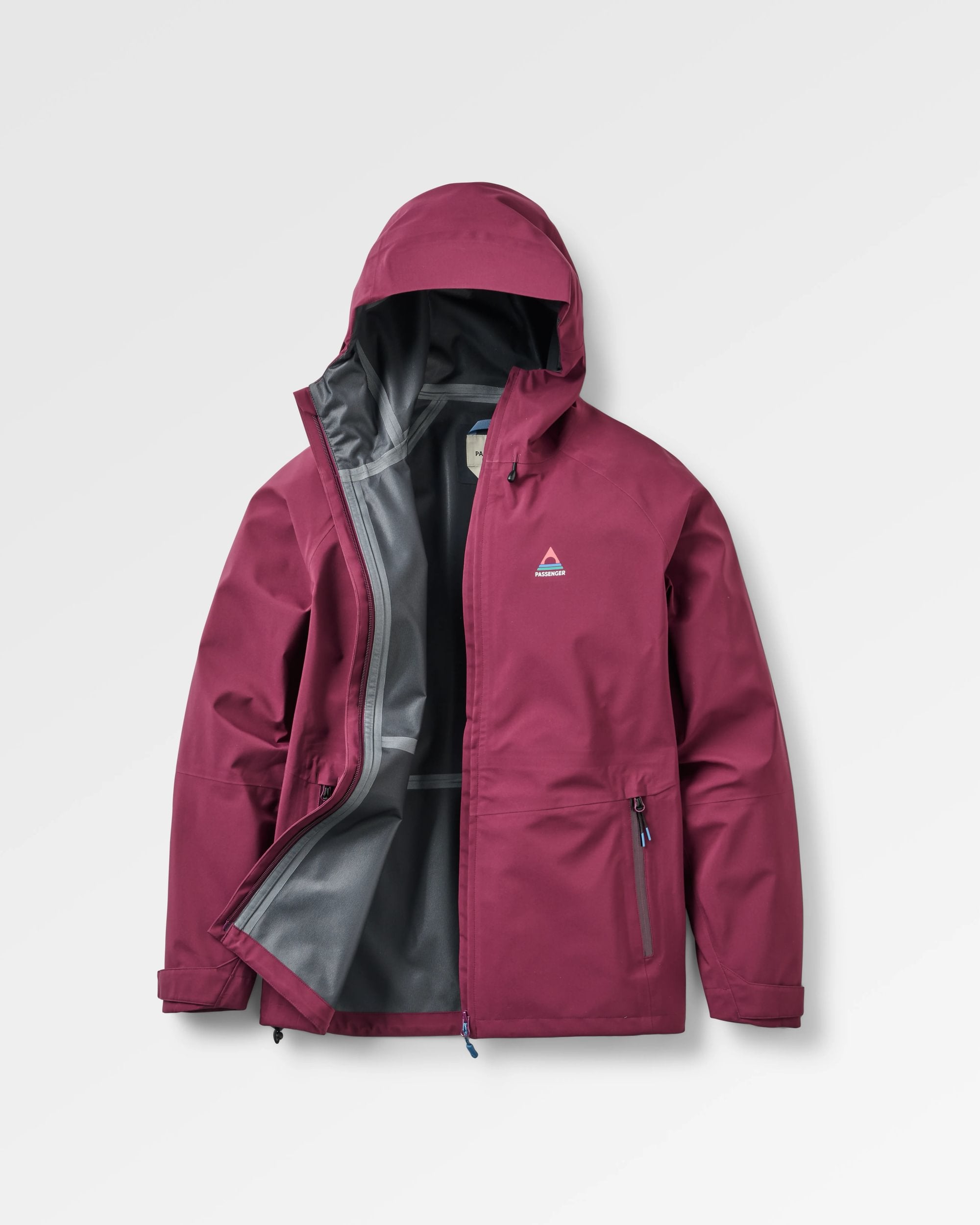 Five Element Waterproof Jacket - Fig - Flatlay