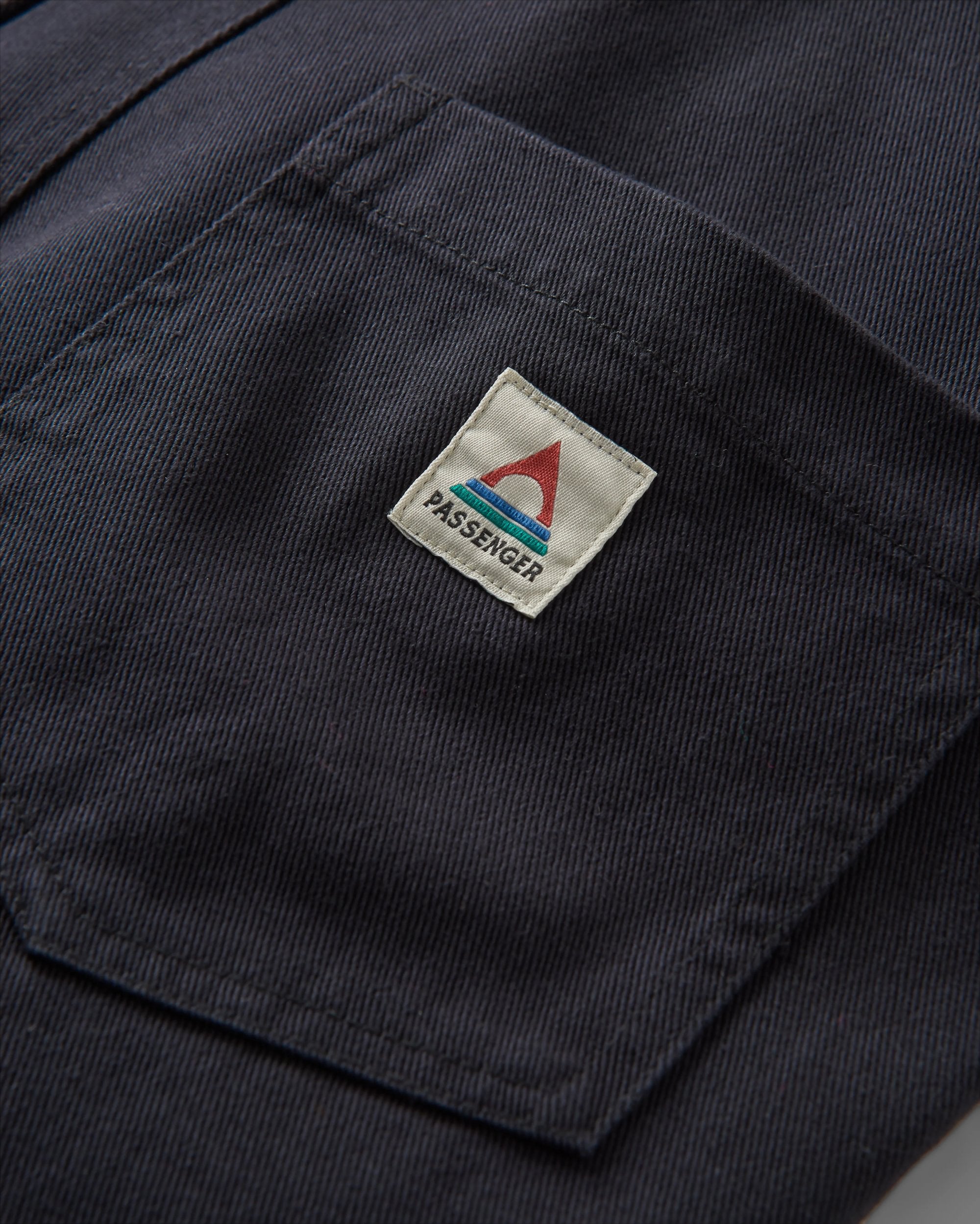 Shuffle Organic Cotton Dungarees - Black - Flatlay