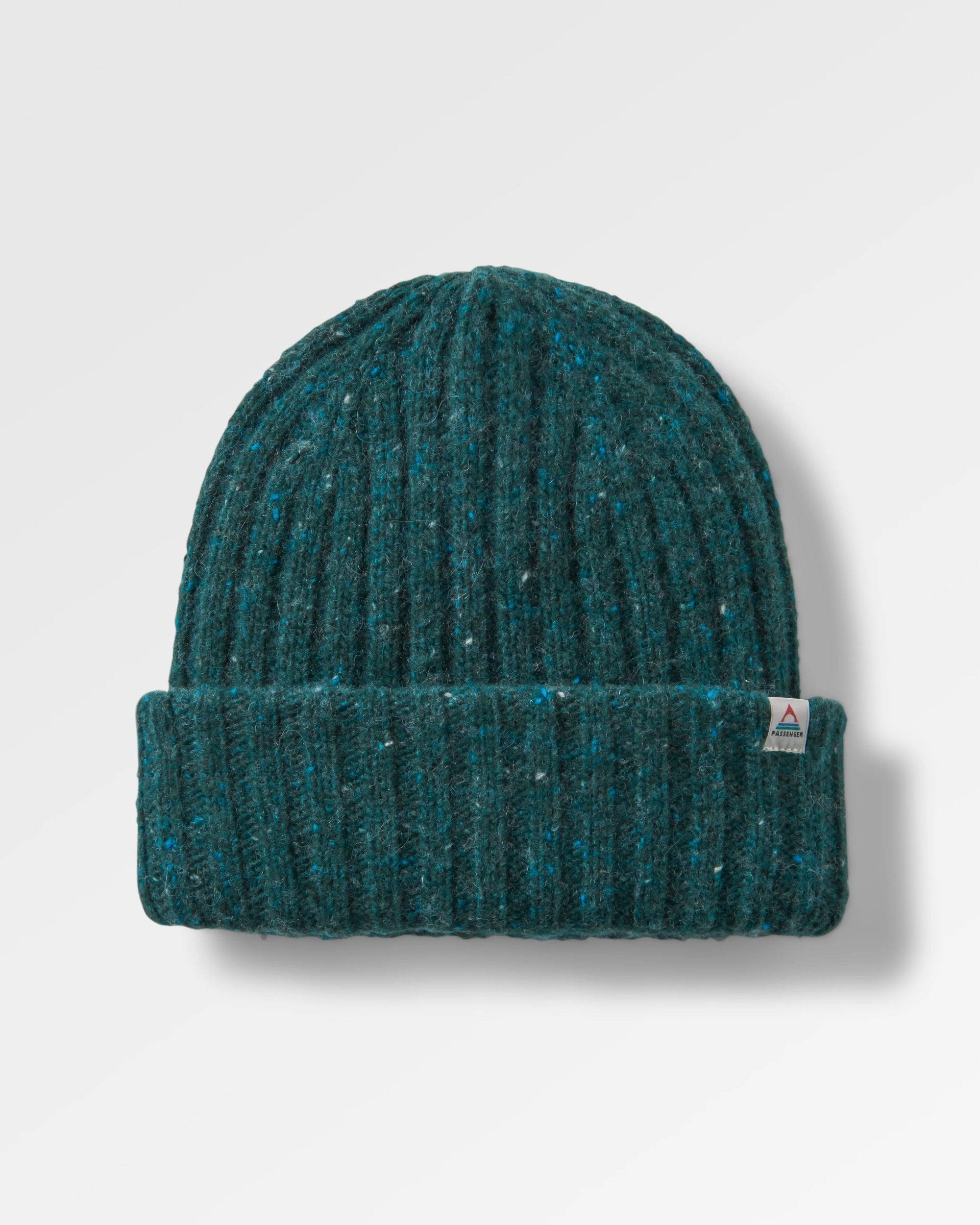 Fisherman Recycled Beanie - Fir Tree - Flatlay
