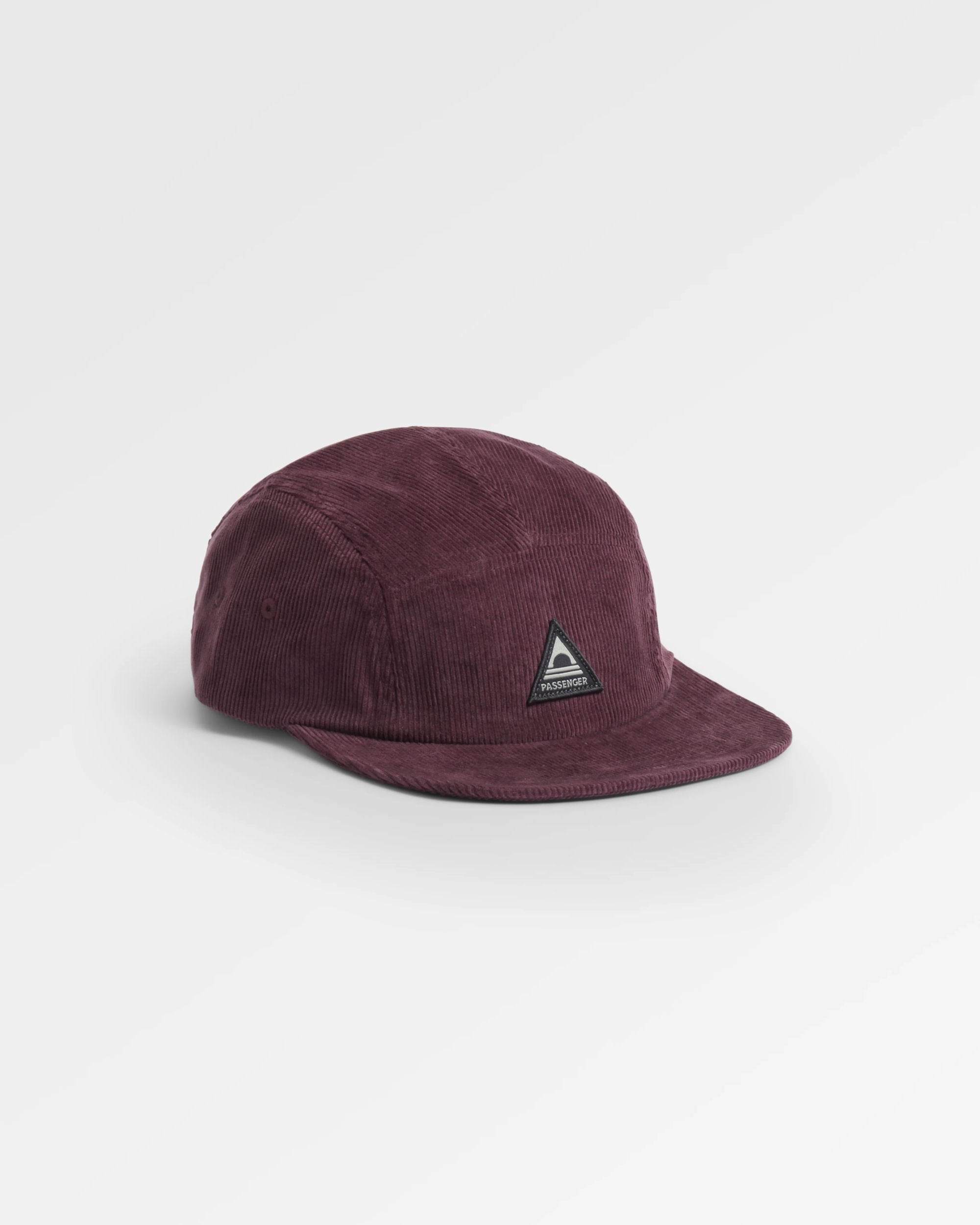 Fixie Cord 5 Panel Cap - Brambleberry - Flatlay