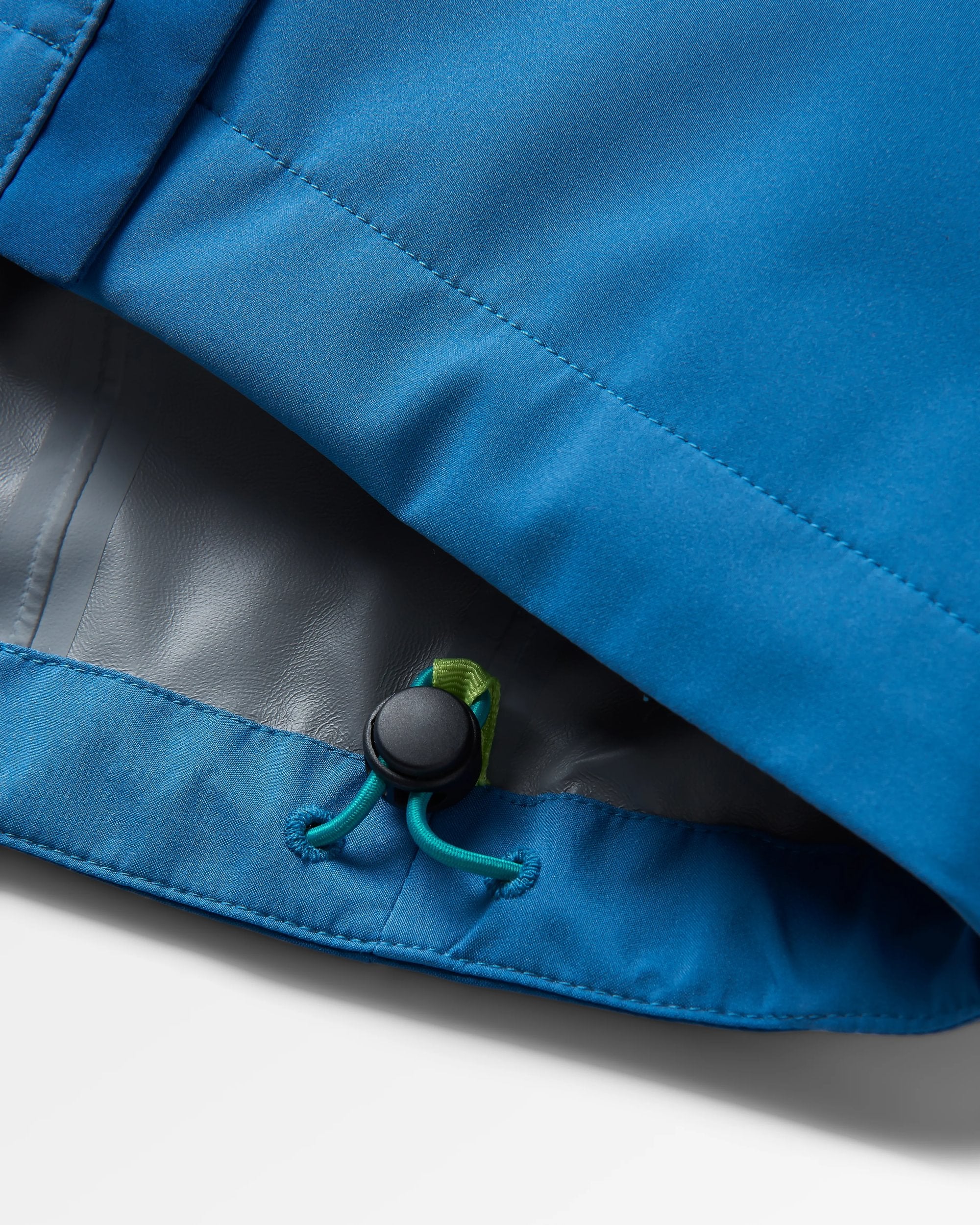 Rainstorm Recycled Waterproof Jacket - Grey Blue/Blue Steel - Flatlay