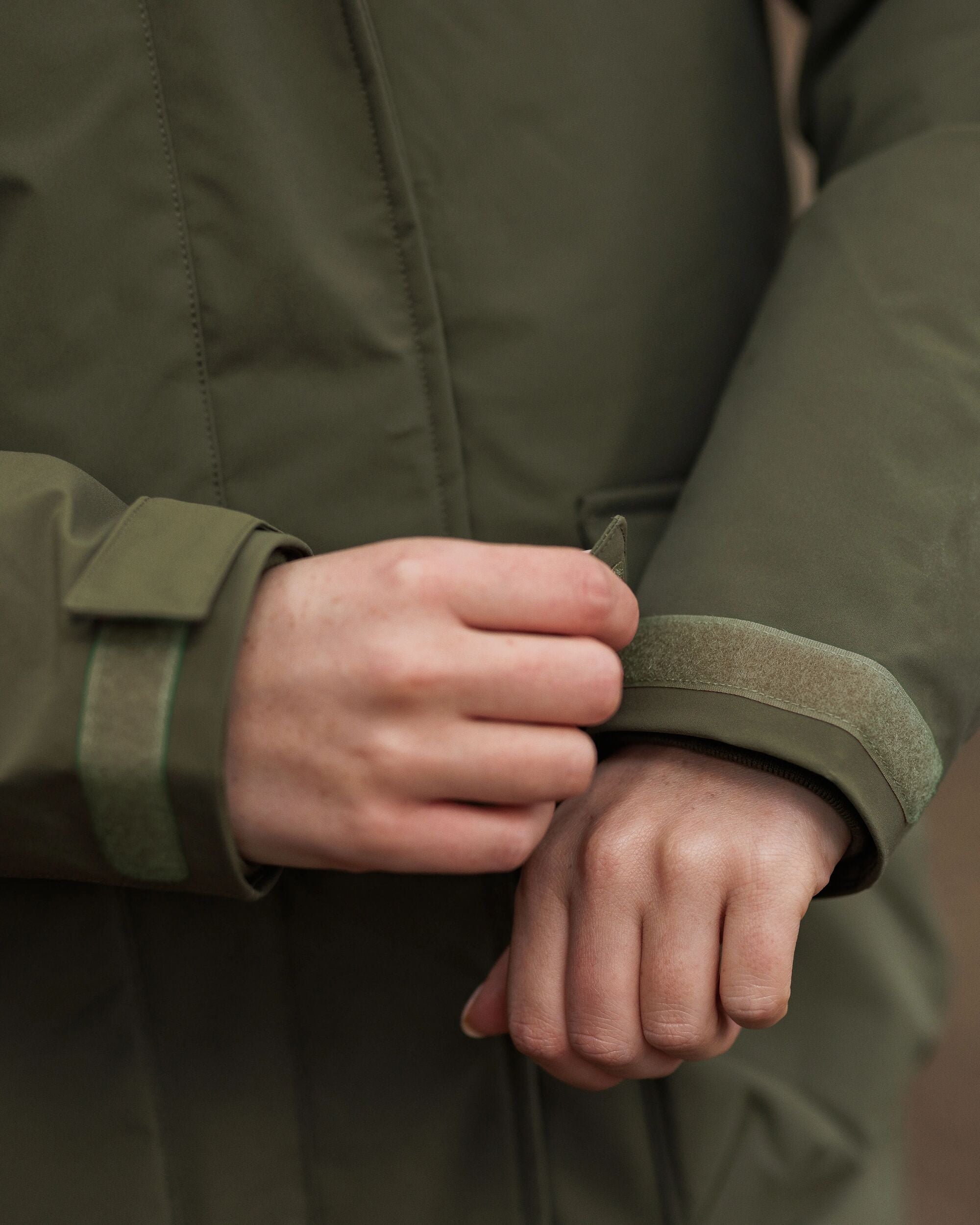 Alaska Recycled Insulated Parka - Khaki - Lifestyle