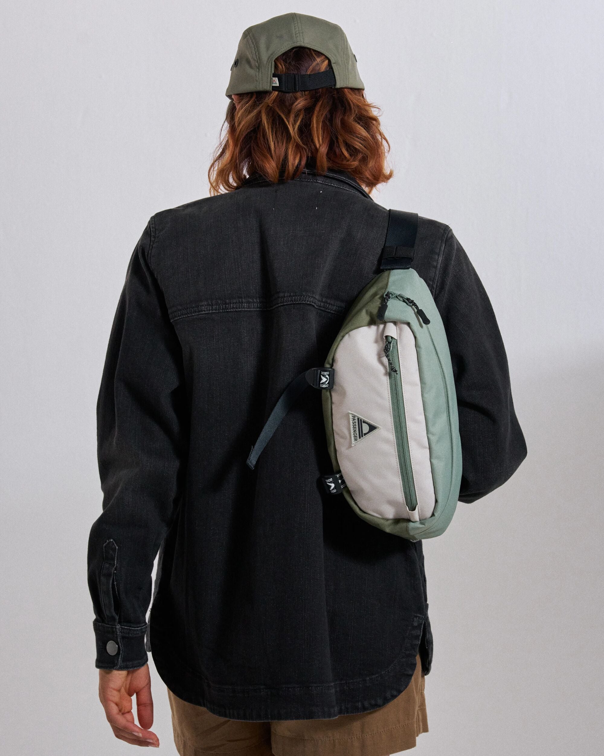 Boondocker Hip Pack - Pistachio/Misty Grey - Studio Model - Female