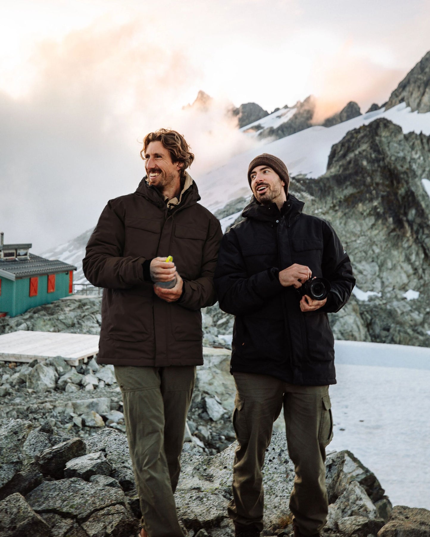 Explorer Recycled Waterproof Down Parka - Espresso - Lifestyle