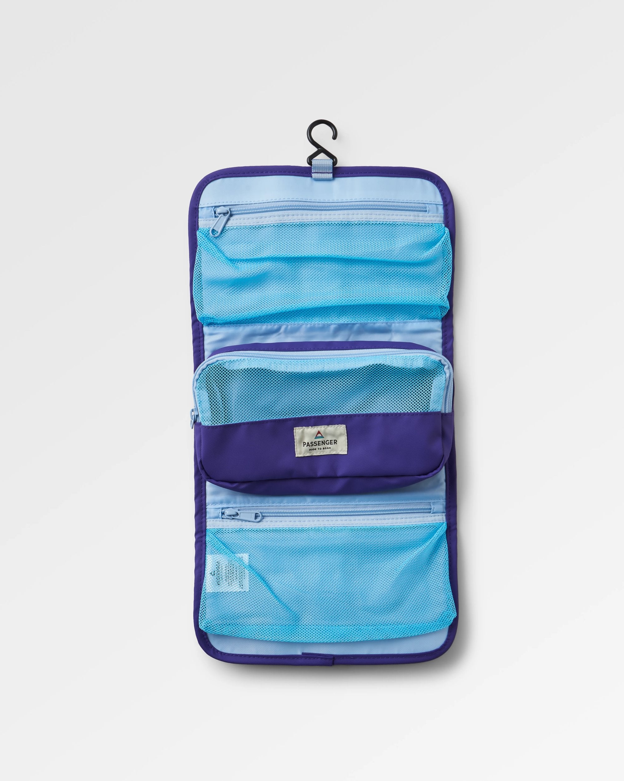 Drop Recycled Wash Kit - Purple Indigo - Flatlay