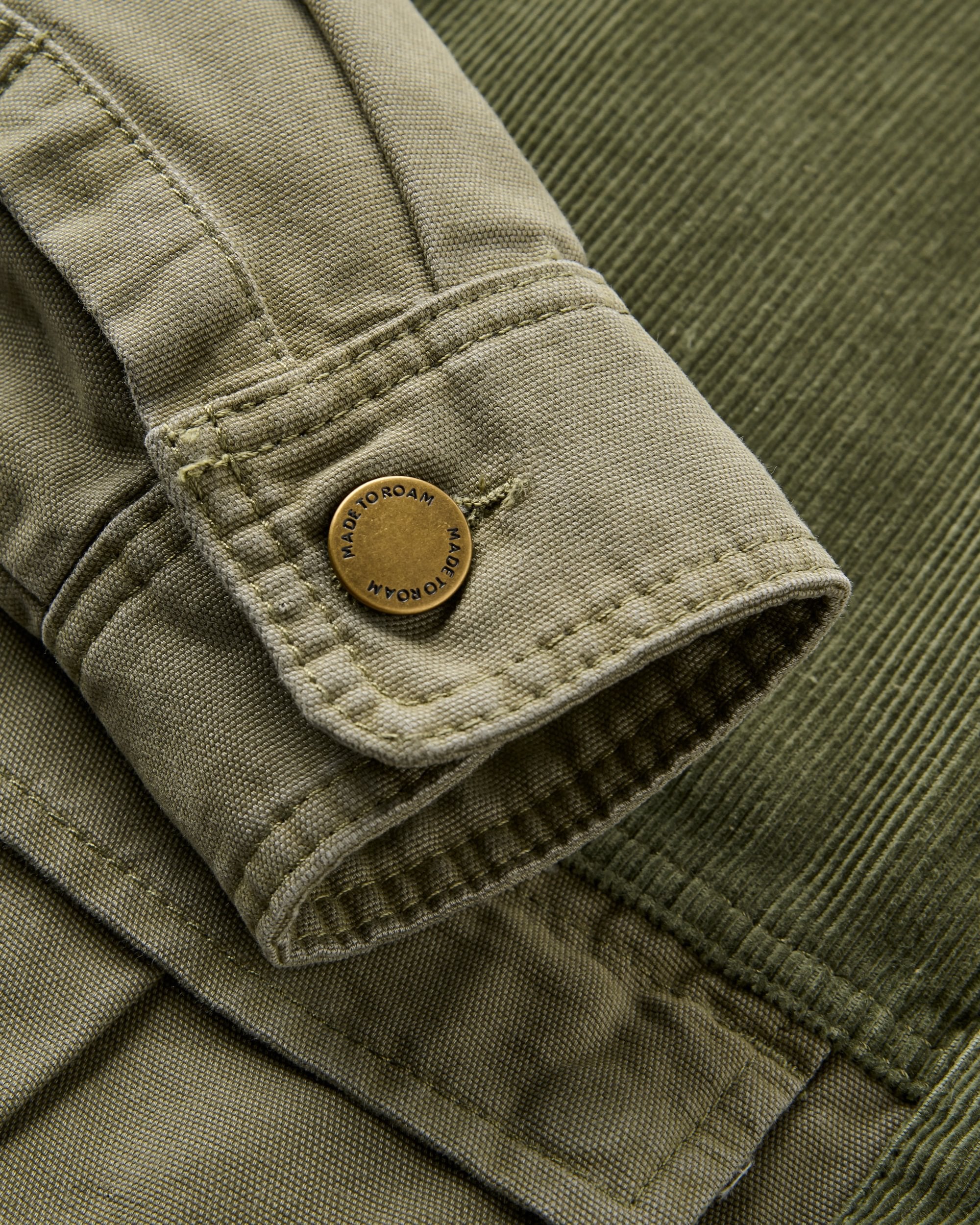 Nomad Jacket - Dusty Olive - Flatlay