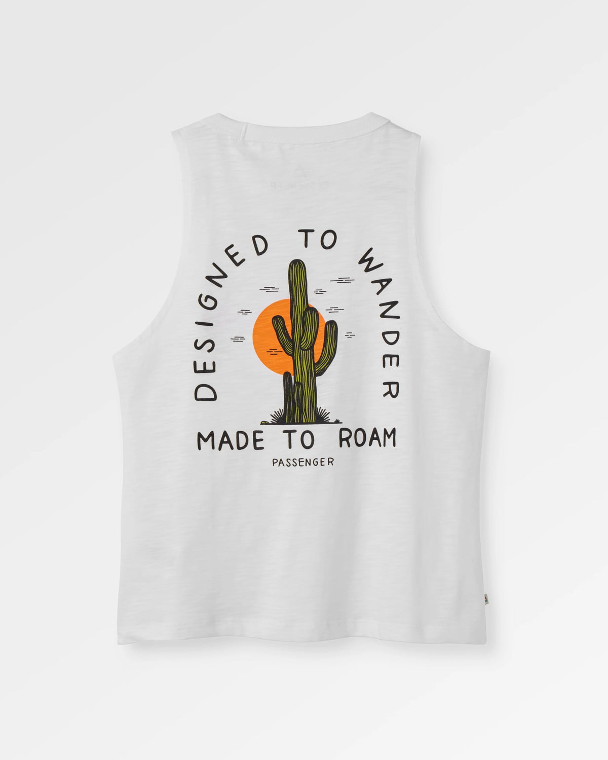 Explore Vest - White - Flatlay